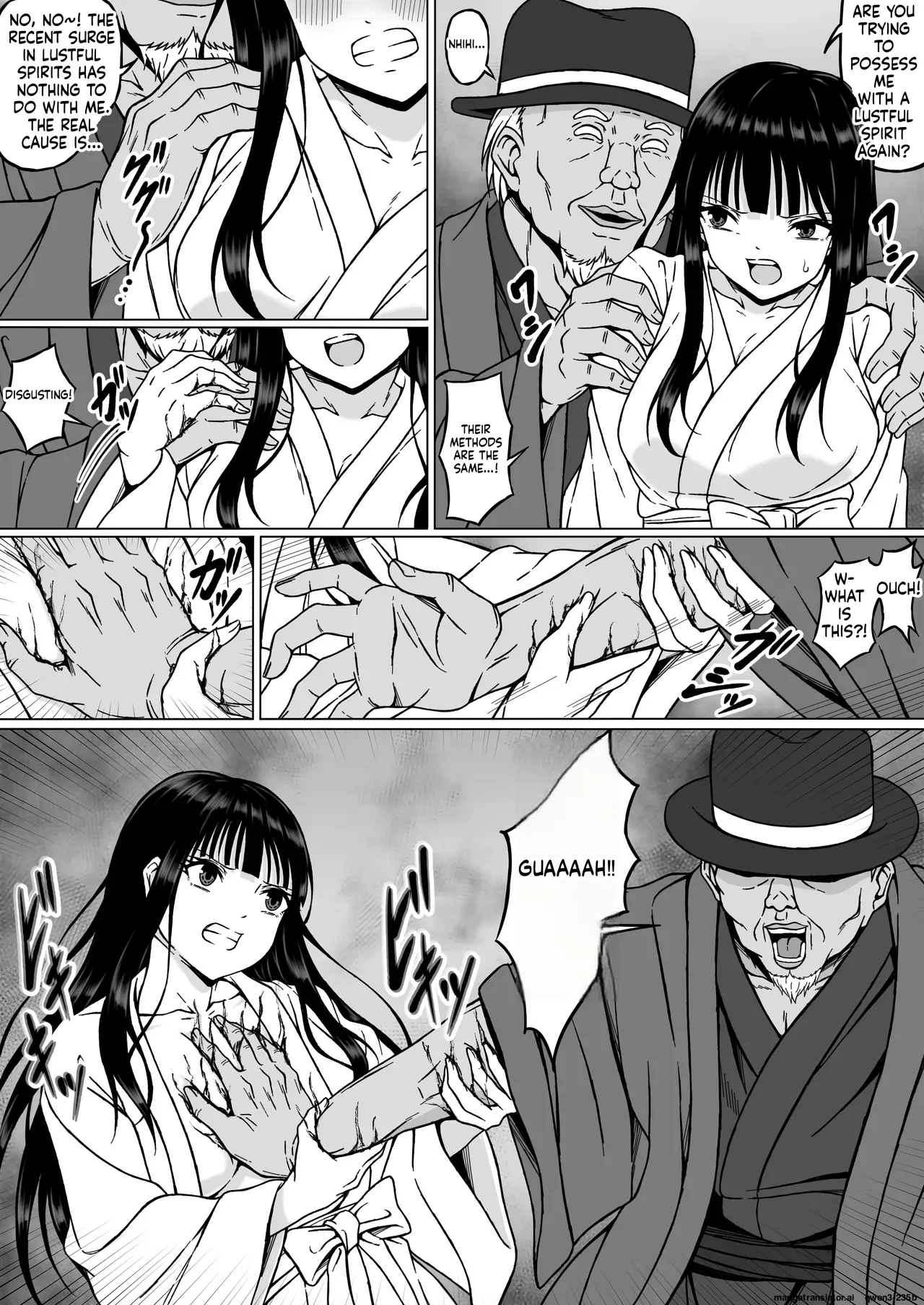 [Sawacream]Reibaishi Mikoto 2 Kairaku ni Zanpai su... Hentai Jijii to no Seikou no Gishiki de Ikikuruwasareru Shoujo no Karada(SCANMTL) Page 10
