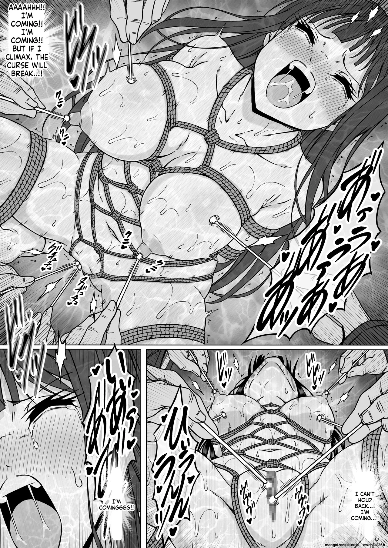 [Sawacream]Reibaishi Mikoto 2 Kairaku ni Zanpai su... Hentai Jijii to no Seikou no Gishiki de Ikikuruwasareru Shoujo no Karada(SCANMTL) Page 52