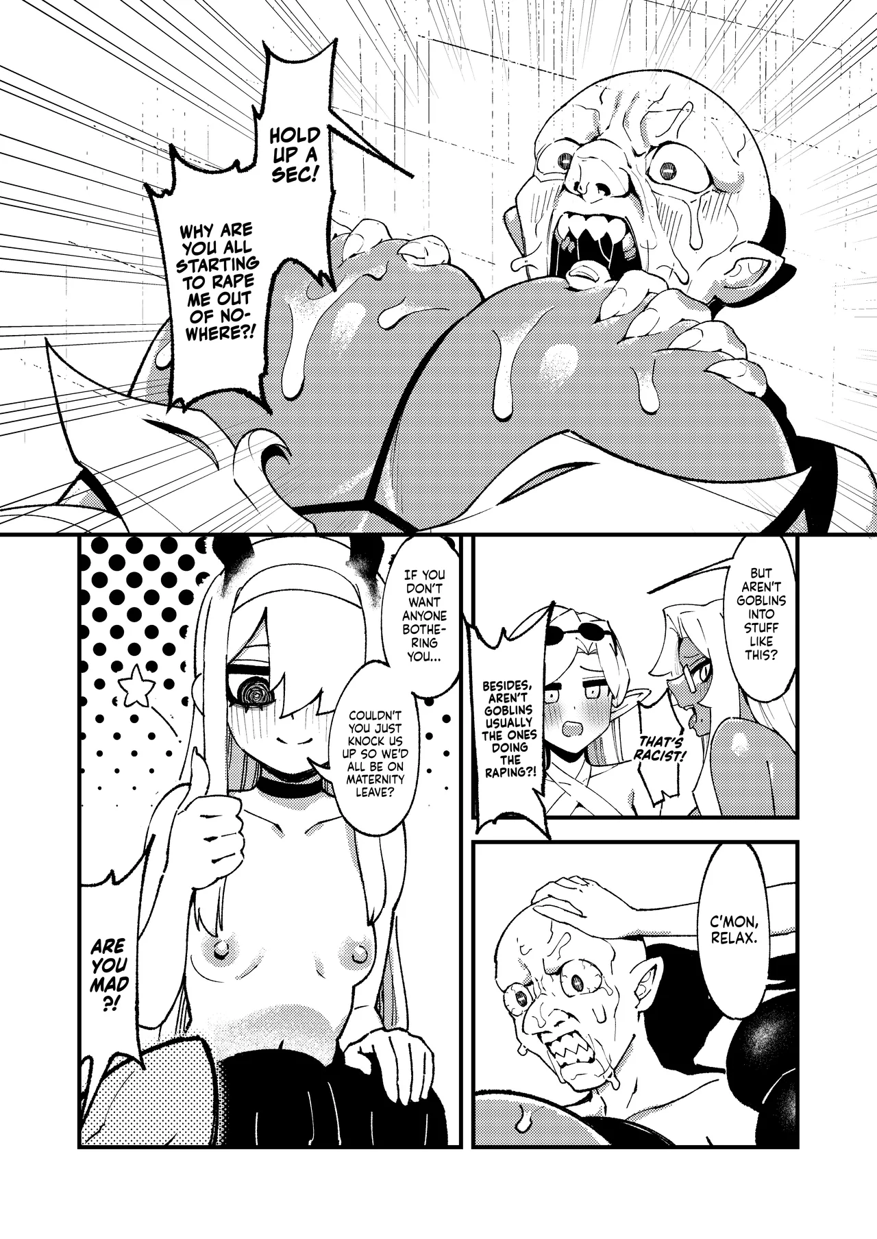 [ProudBanana]Goblin Sei Chiku 01 | Goblin Sex Beast 01[English] [NudeSalad] [Digital] [Decensored] Page 34