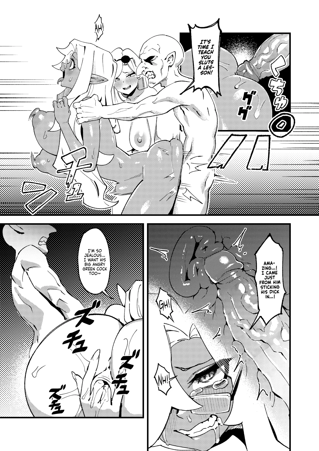 [ProudBanana]Goblin Sei Chiku 01 | Goblin Sex Beast 01[English] [NudeSalad] [Digital] [Decensored] Page 37