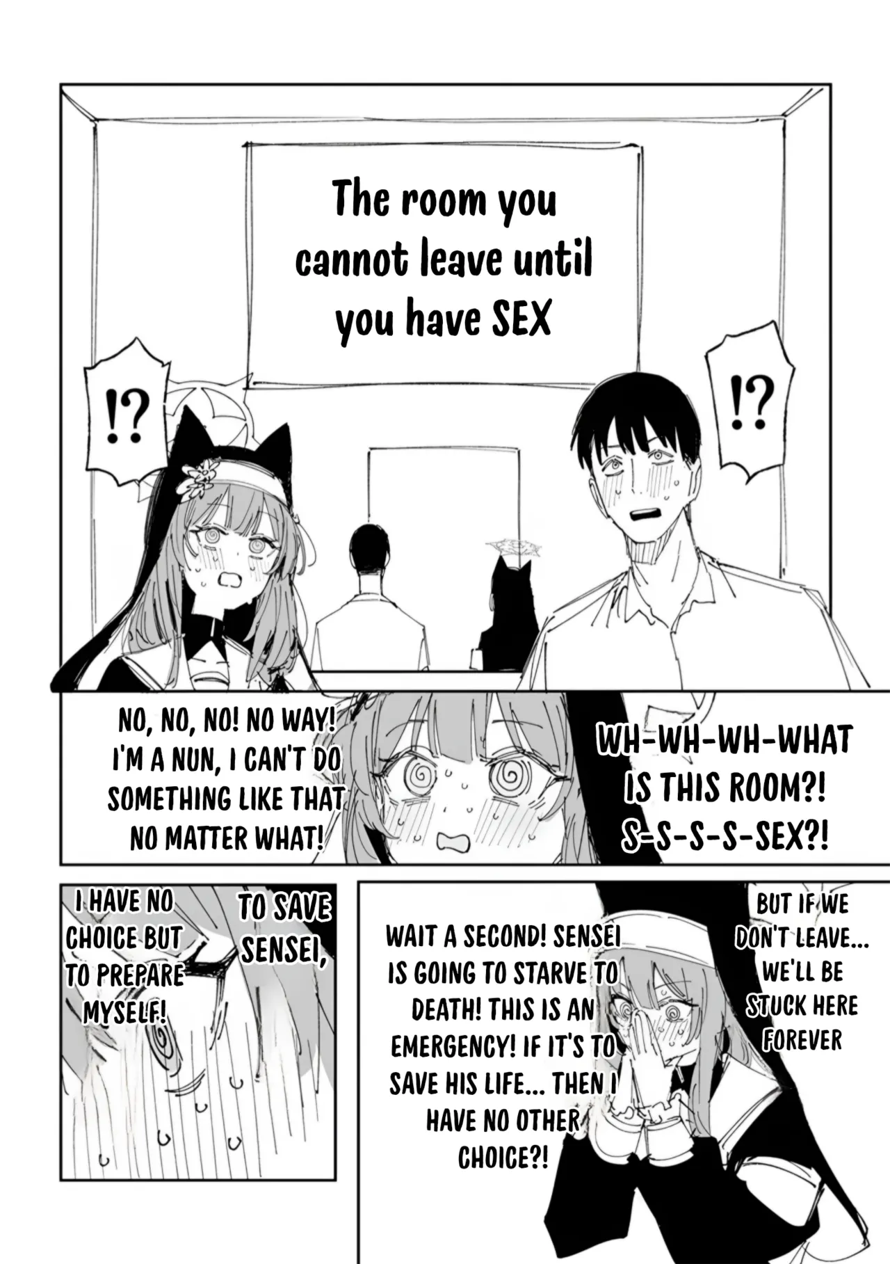 [Putama]Mari 8 Pages(Blue Archive) [English] Page 1