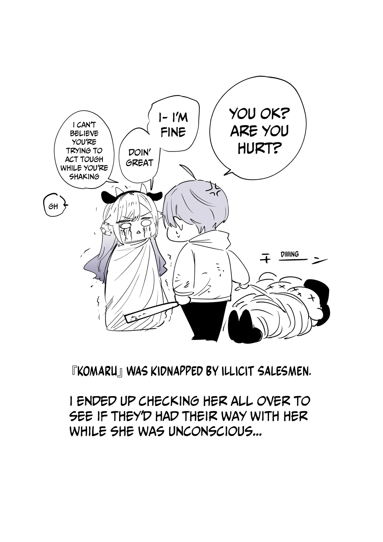 [Egaki Numa]Making a Cheeky Gyaru Cow Understand + Full-Color Edition(Namaiki na Gyaru Ane o Wakaraseru Hanashi) [English] [Sloppy Rizz Scans] Page 3