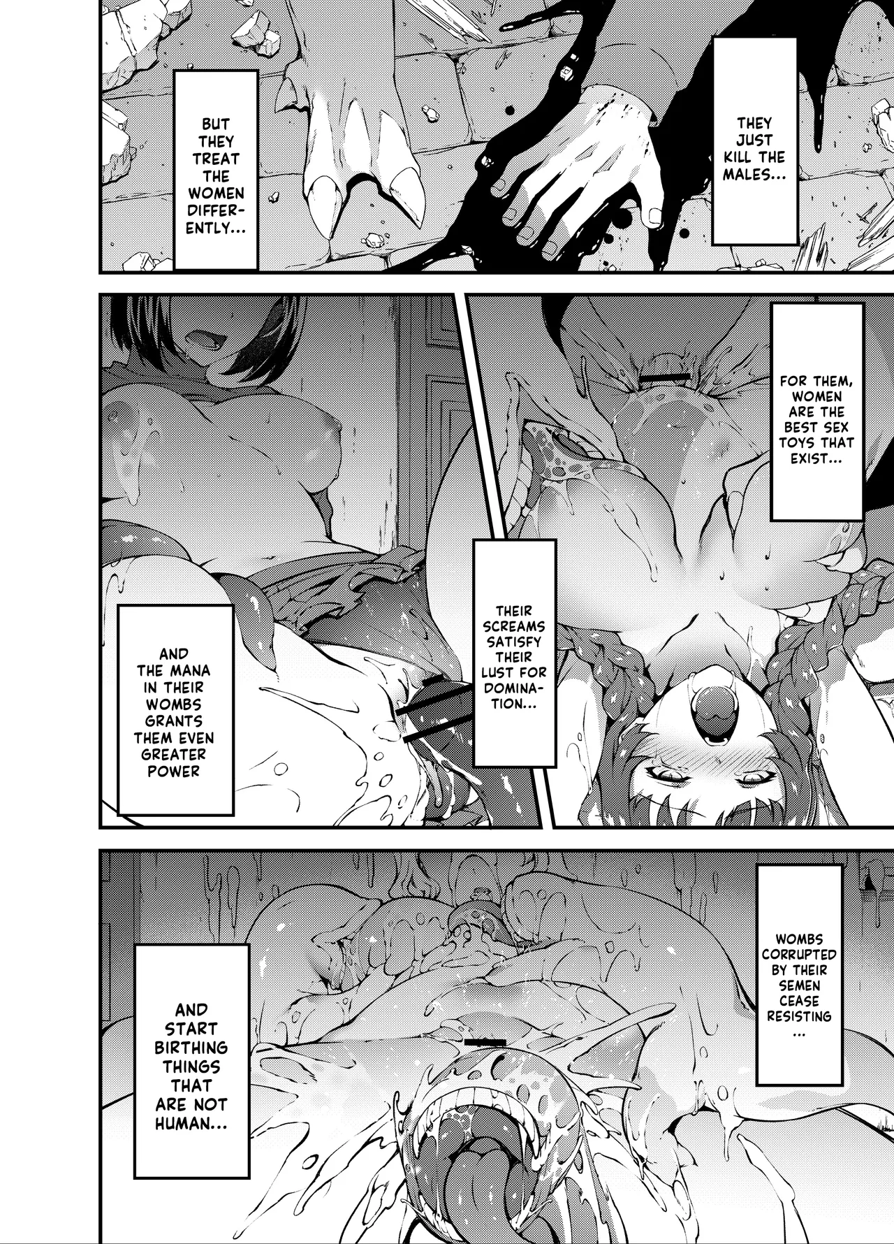 [Sheepfold (Tachibana Yuu)]Kamiotosi ~Ma o Haramu Otome~ | Fallen Divine Princess ~The Maiden That Gives Birth To Demons~[English] [Digital] Page 3