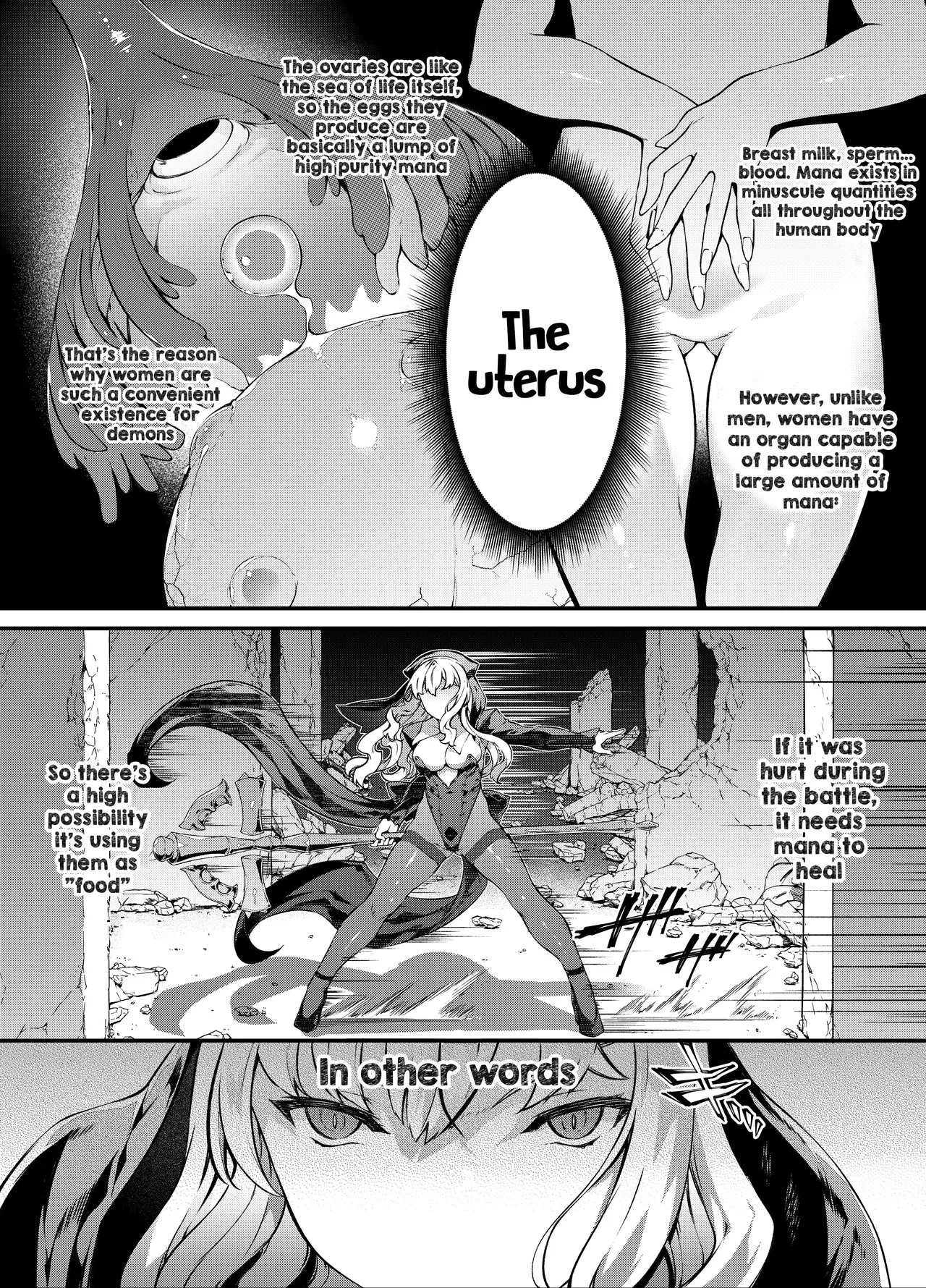 [Sheepfold (Tachibana Yuu)]Kamiotosi ~Ma o Haramu Otome~ | Fallen Divine Princess ~The Maiden That Gives Birth To Demons~[English] [Digital] Page 9