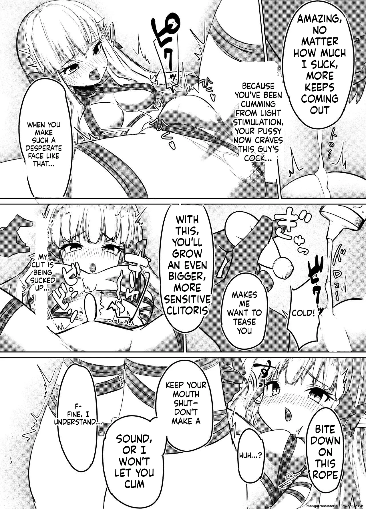 [Yuzu Lemon]Ojou-sama no Yuganda Yokkyuu(Princess Connect! Re:Dive) [Digital] (SCANMTL) Page 9