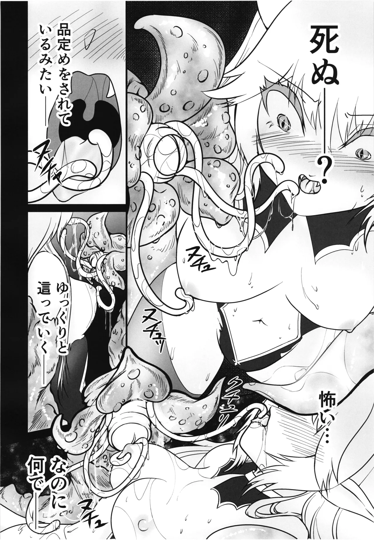 (C106) [Nuko no sato (Nukotto)]Zangyaku Tenshi no Kairaku Choukyou ~Mazoku no Hime Shokushu Seirei Mesuana Ochi~ Page 18