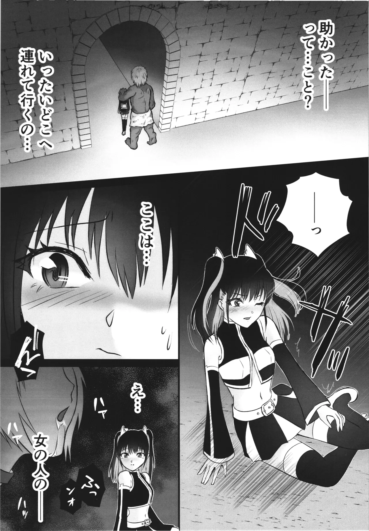 (C106) [Nuko no sato (Nukotto)]Hakai Sareshi Tenshi no Kibou ~Shokushu to Orc no Miriella Ryoujoku Hen~(2.5 Dimensional Seduction) Page 17