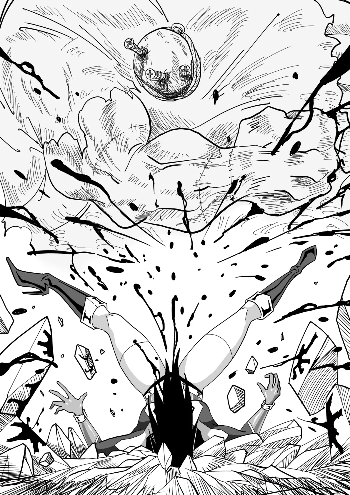 [Morieku]Battle Angel Meteor Endless Pain ~Endless Hell~ Page 49