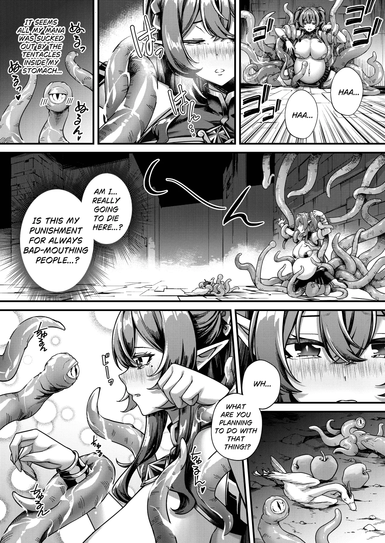 [Kannko Bokujyo (Kannko)]Ochita Tensai Mahoutsukai, Naodokoka Elf no Rokujuu Nichikan  + Omake Sabunshuu[English]  [Digital] Page 11