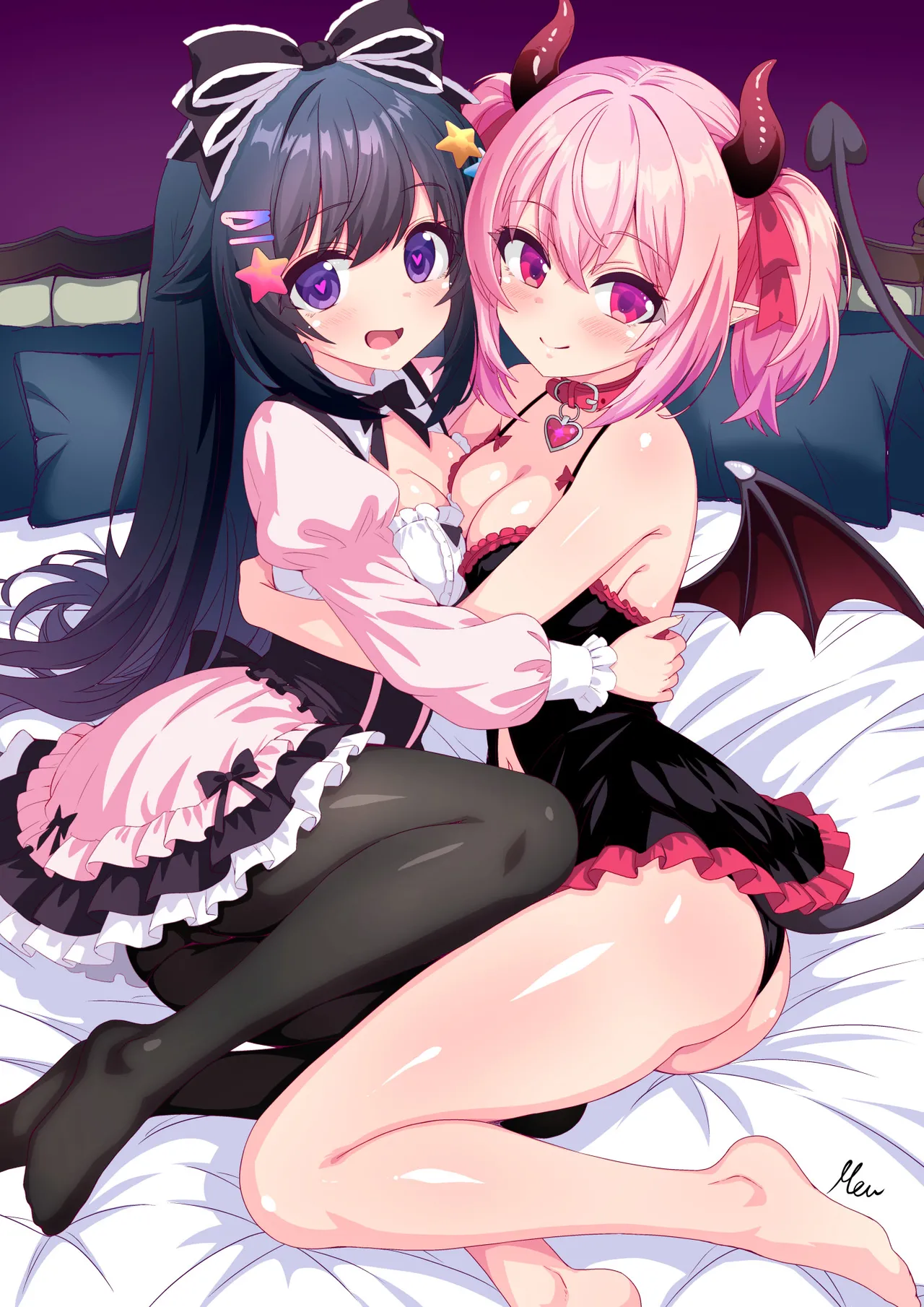 [Meuchannel (Akatsuki Meu)]Mahou Shoujo wa Ochinchin de Succubus o Oshioki Suru!! Page 36