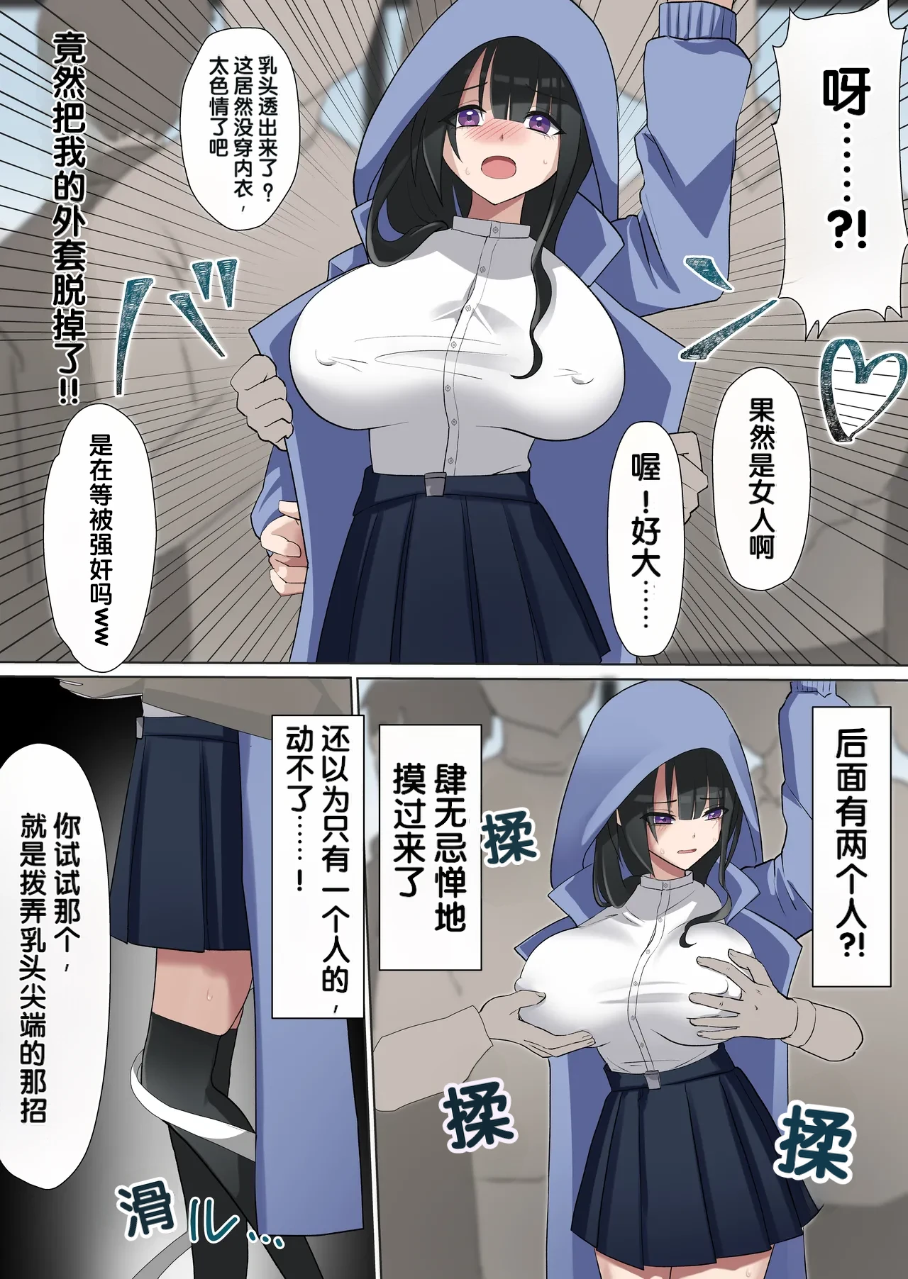 [Shiro Organ]Manin Densha de Gouhou Shuudan Chikan[Chinese] [柠檬盐个人机翻] Page 6