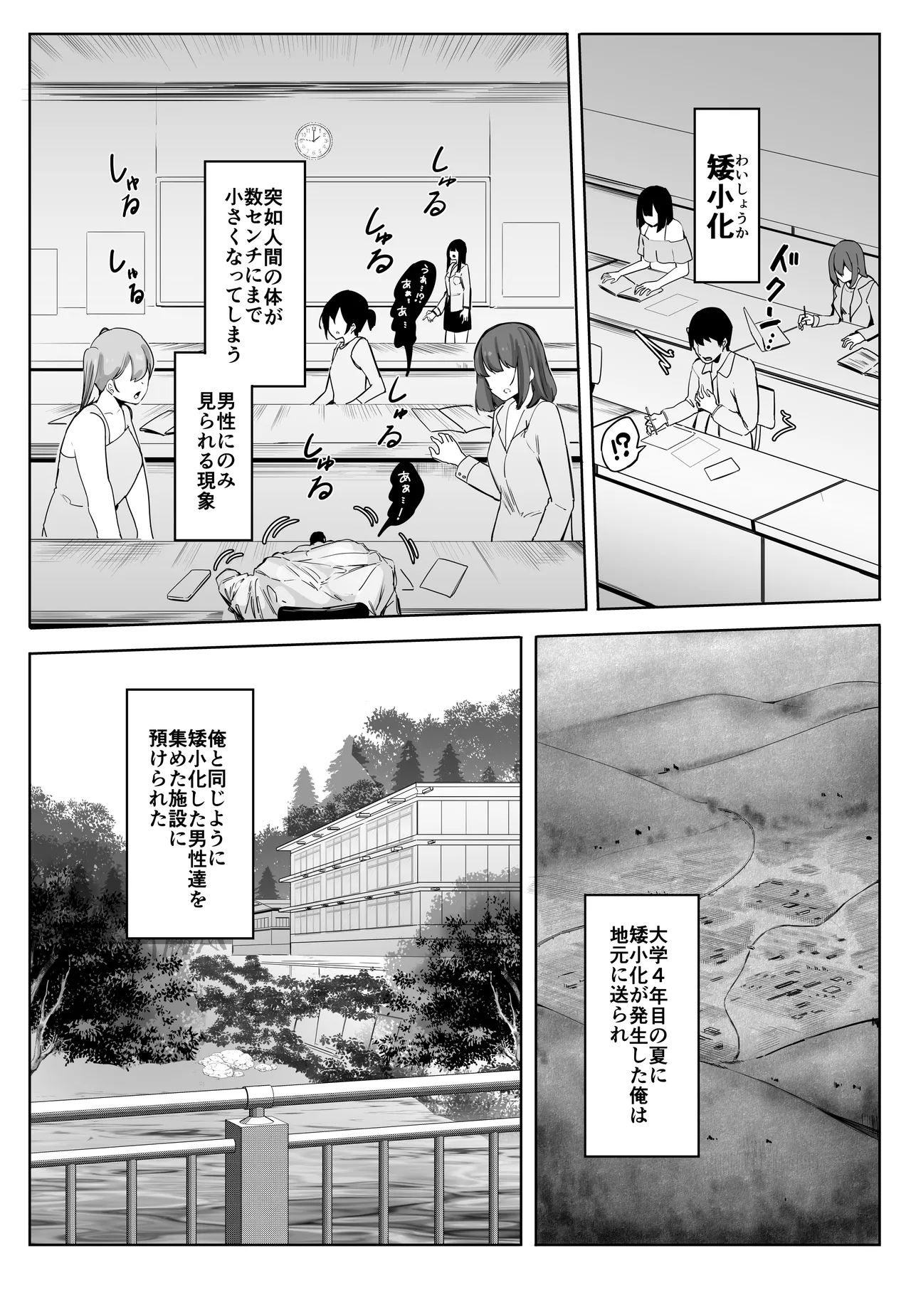 [Marushamo]Shukushou Shita Kara Jimoto ni Kaettara Osananajimi ni Mechakucha Kanri Sareru Hanashi Page 1