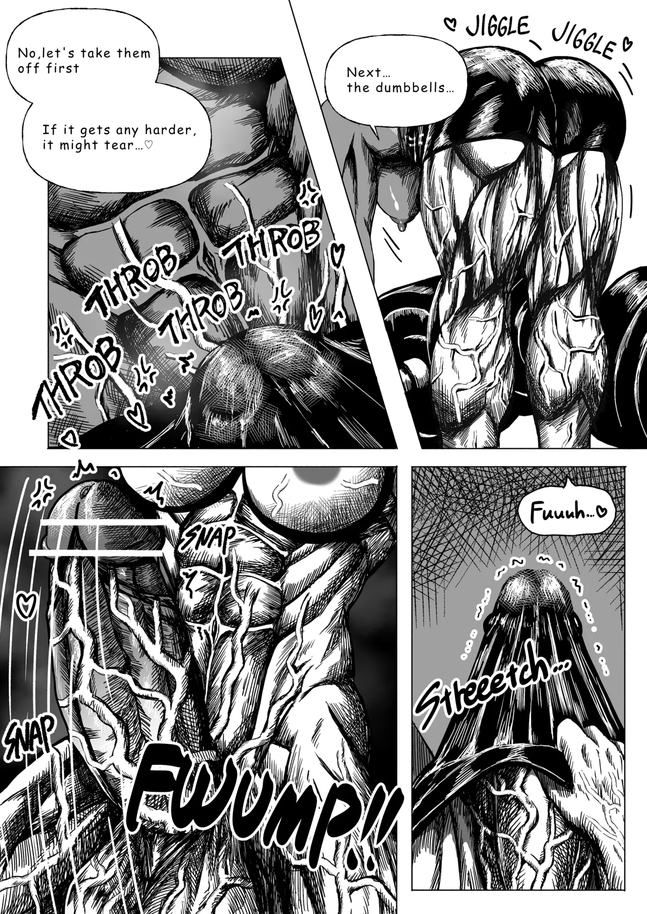 [Ebitarutaru(えびタルタル)]Muscular Futa Manga[English] Page 3
