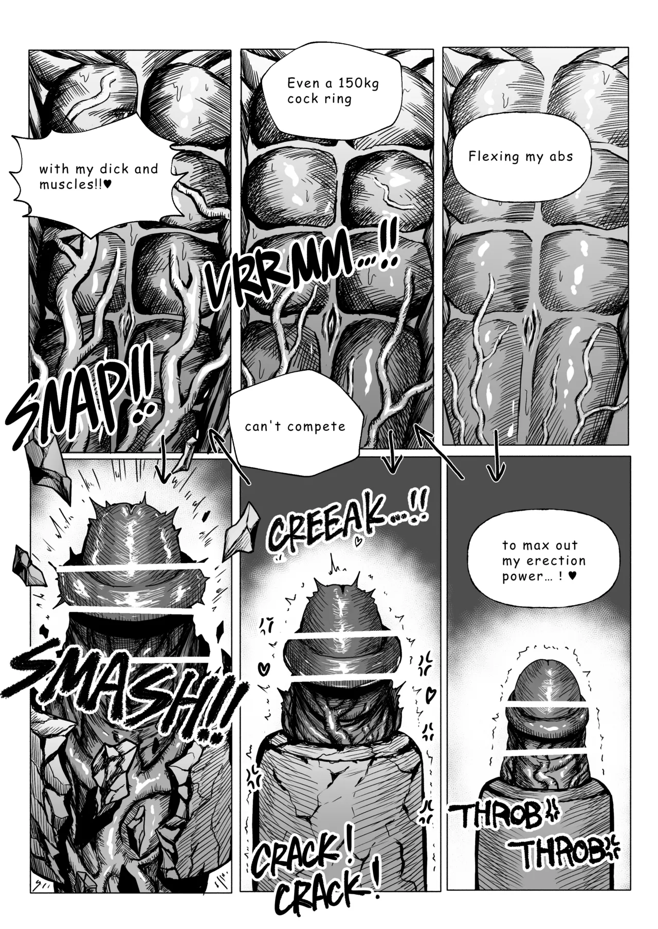 [Ebitarutaru(えびタルタル)]Muscular Futa Manga[English] Page 6