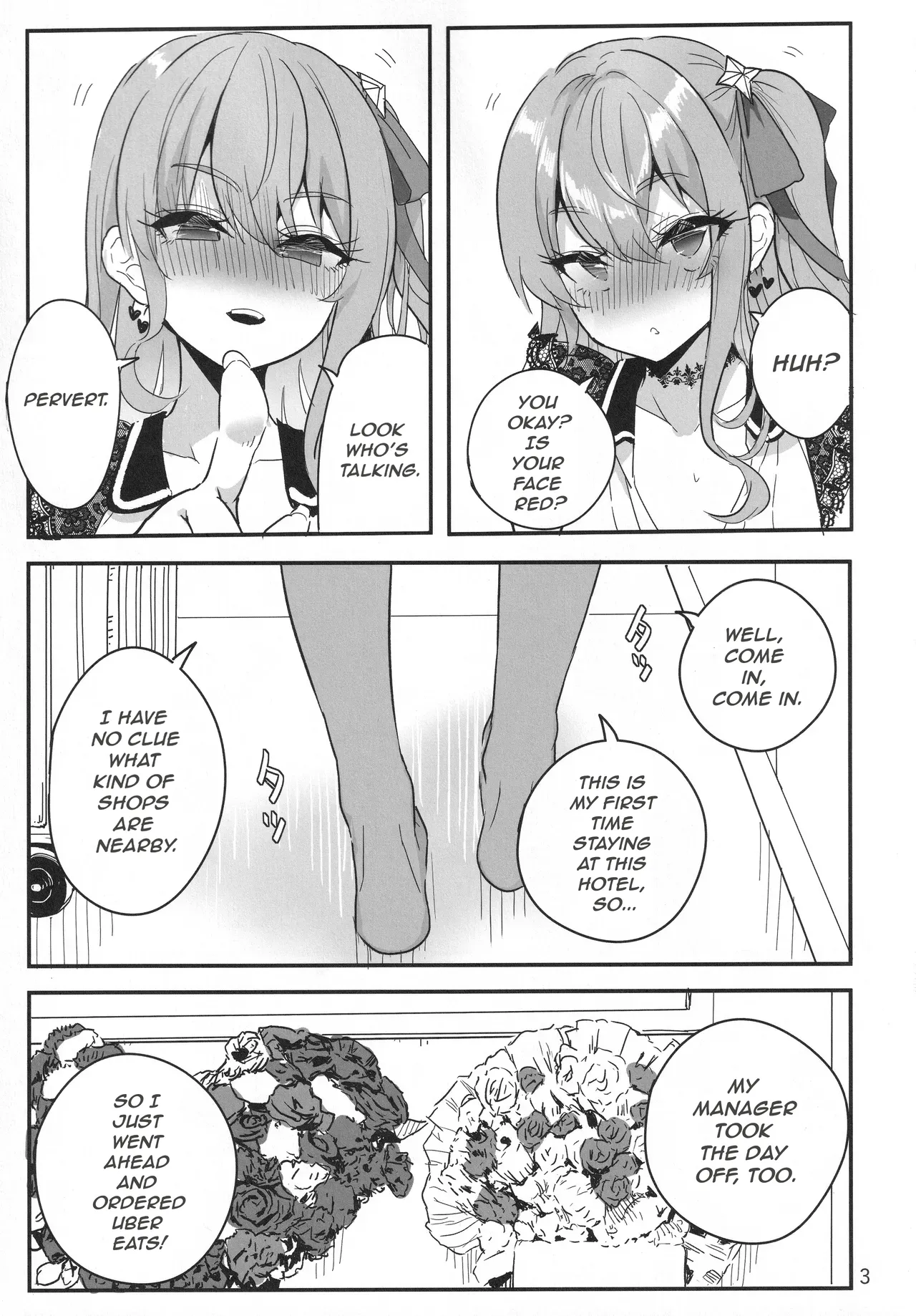 (C105) [Faranoa (KameBurning)]vtUber Eats(Hoshimachi Suisei) [English] Page 4
