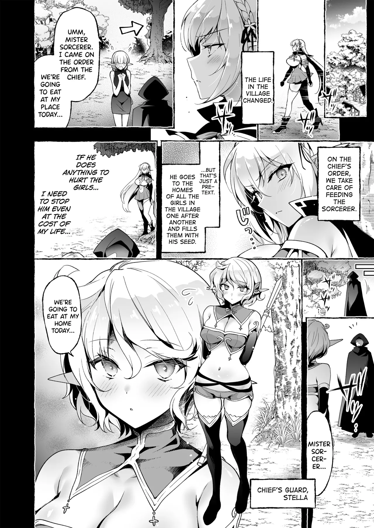[Ninokoya (Ninoko)]Inmon Majutsushi no Elf Harem[English] [biribiri] [Digital] Page 10
