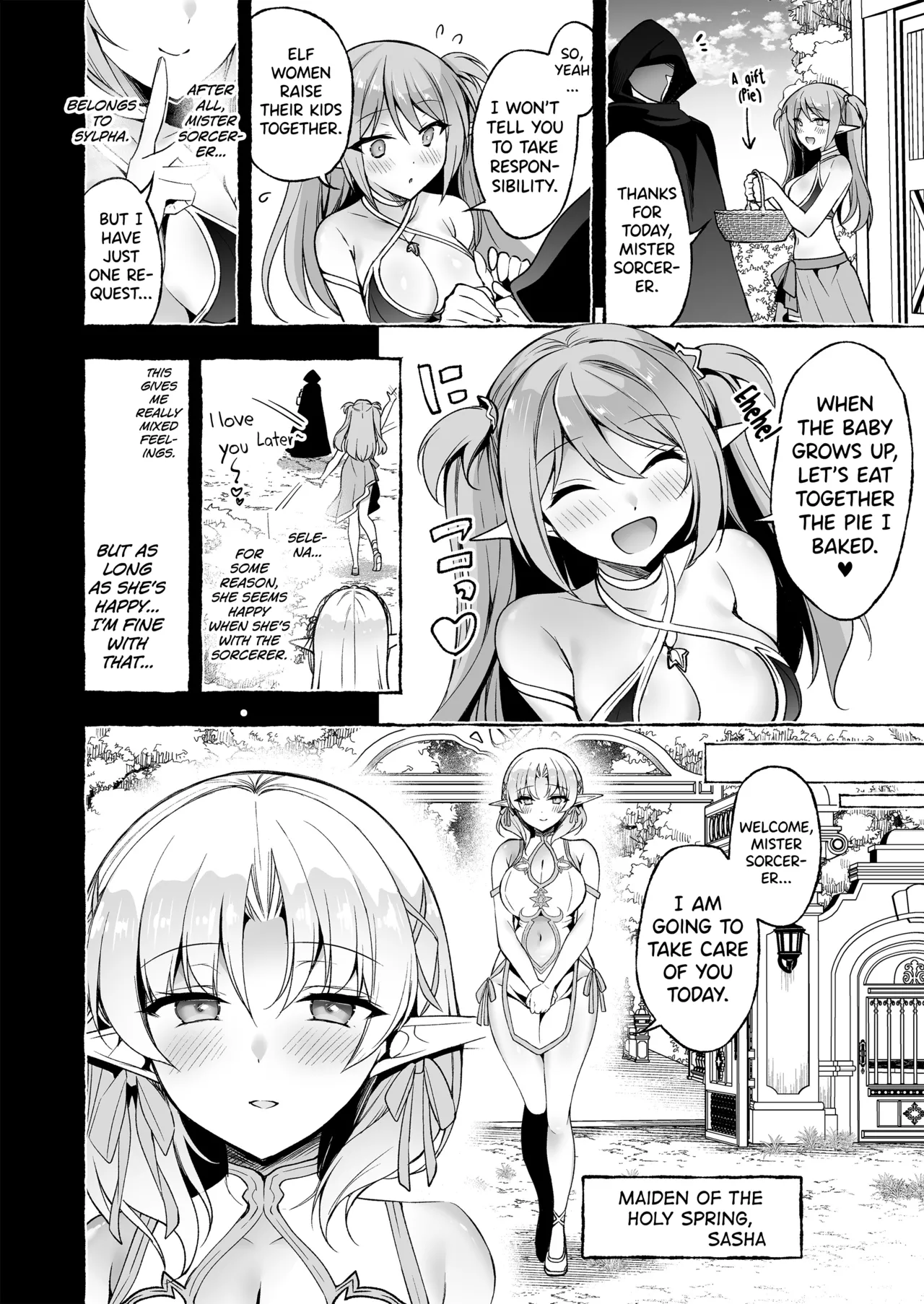 [Ninokoya (Ninoko)]Inmon Majutsushi no Elf Harem[English] [biribiri] [Digital] Page 30