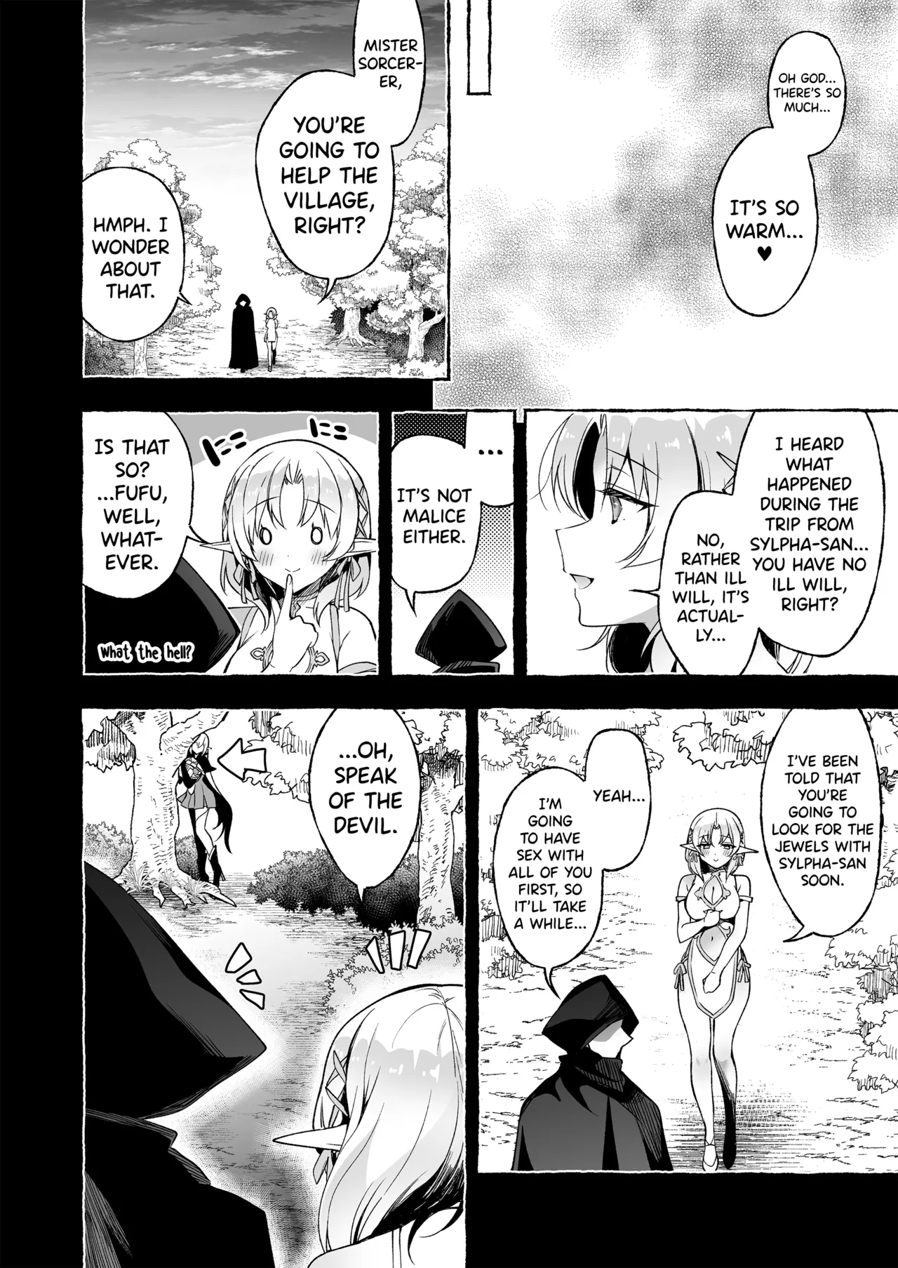 [Ninokoya (Ninoko)]Inmon Majutsushi no Elf Harem[English] [biribiri] [Digital] Page 40