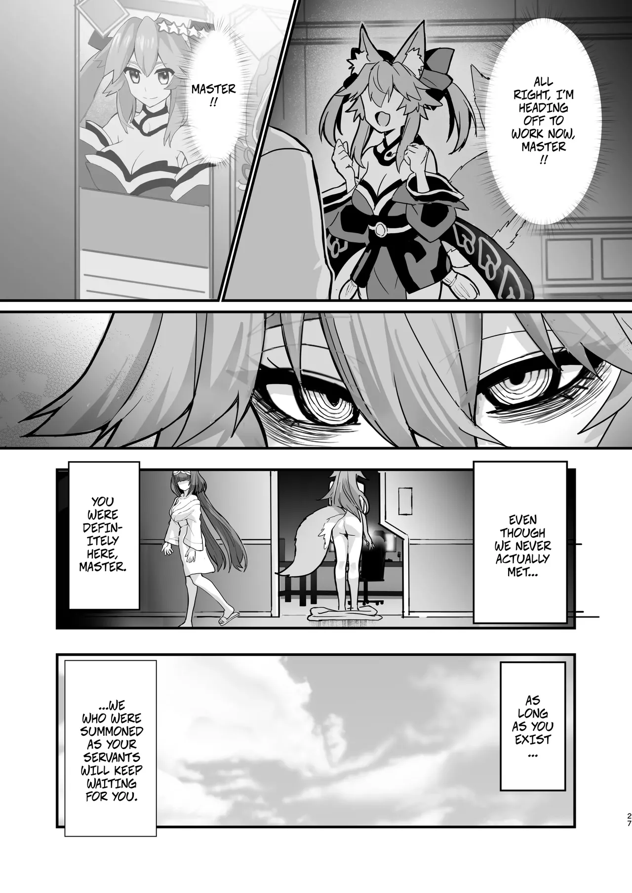 [Yamitsuki Honpo (Wise Speak)]Shinda Me Soap-jou Tamamo-san 3 - Dead Eyes Sex Worker Tamamo-san.(Fate/Grand Order) [English] [CopyOf] [Digital] Page 26