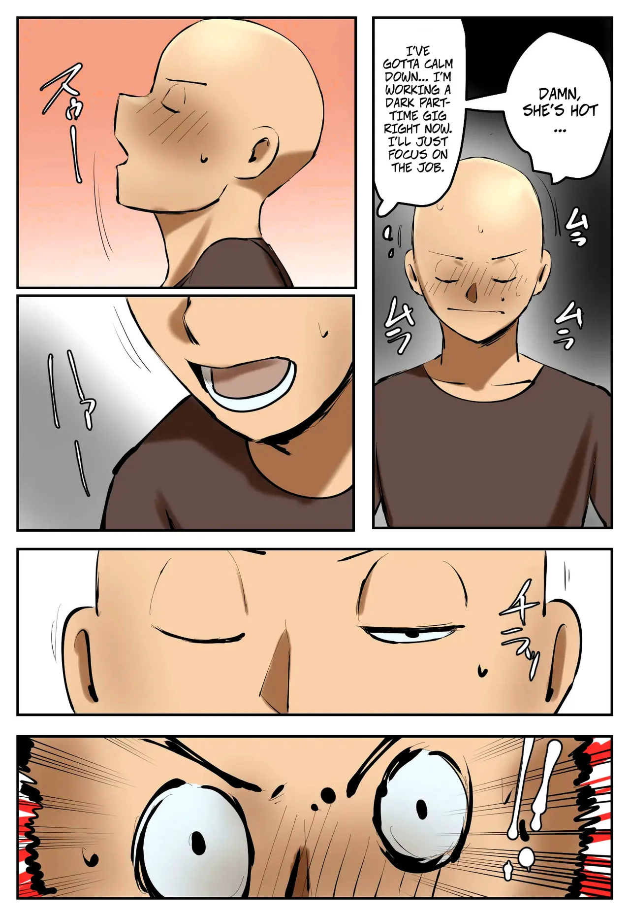 [Chotto B-Sen]My Part-Time Job Is To Get Revenge: The Loose Woman -- Fukushuu Yami Beit "Machi no Keikan ga Kowareru Kono Oppai Onna o Oidashite Hoshii"[Colorized] Page 10