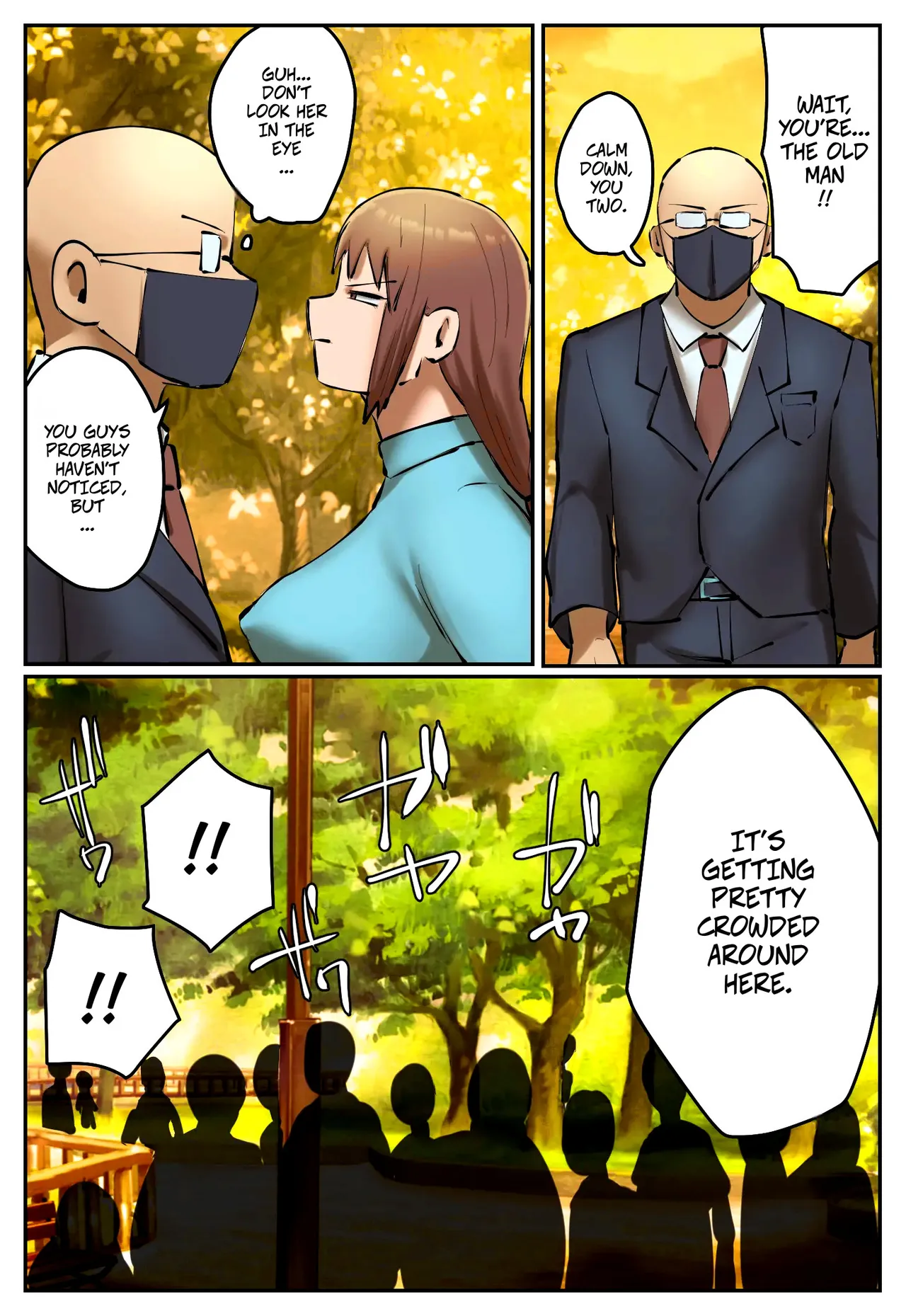 [Chotto B-Sen]My Part-Time Job Is To Get Revenge: The Loose Woman -- Fukushuu Yami Beit "Machi no Keikan ga Kowareru Kono Oppai Onna o Oidashite Hoshii"[Colorized] Page 15