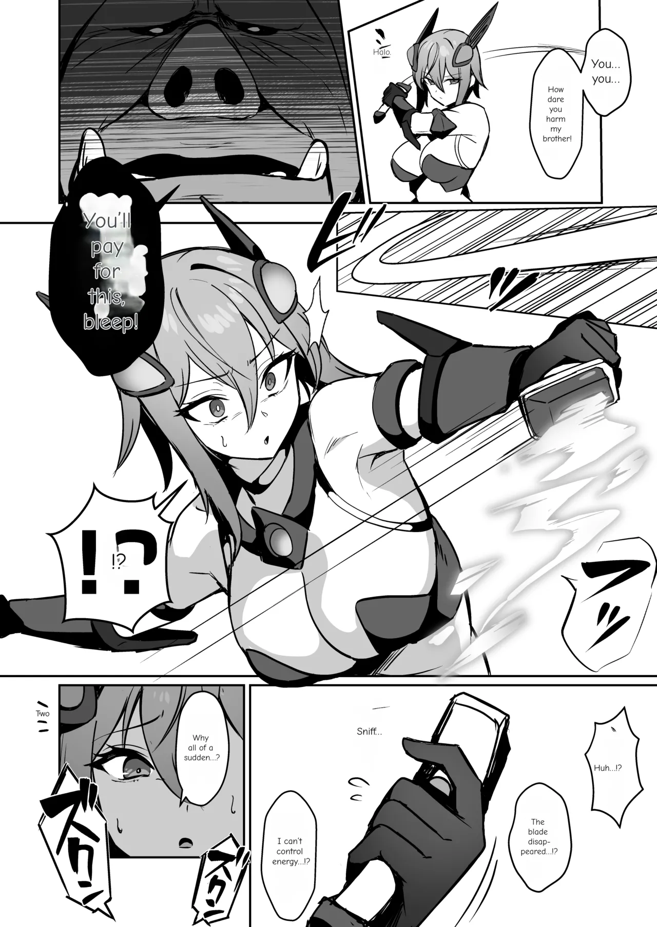 [Suichuu White (Calpish)]Seigi no Futanari Hiroin Futaboshi Kamihime Elixir Kyotama-ka Haiboku[English] [MTL] Page 7