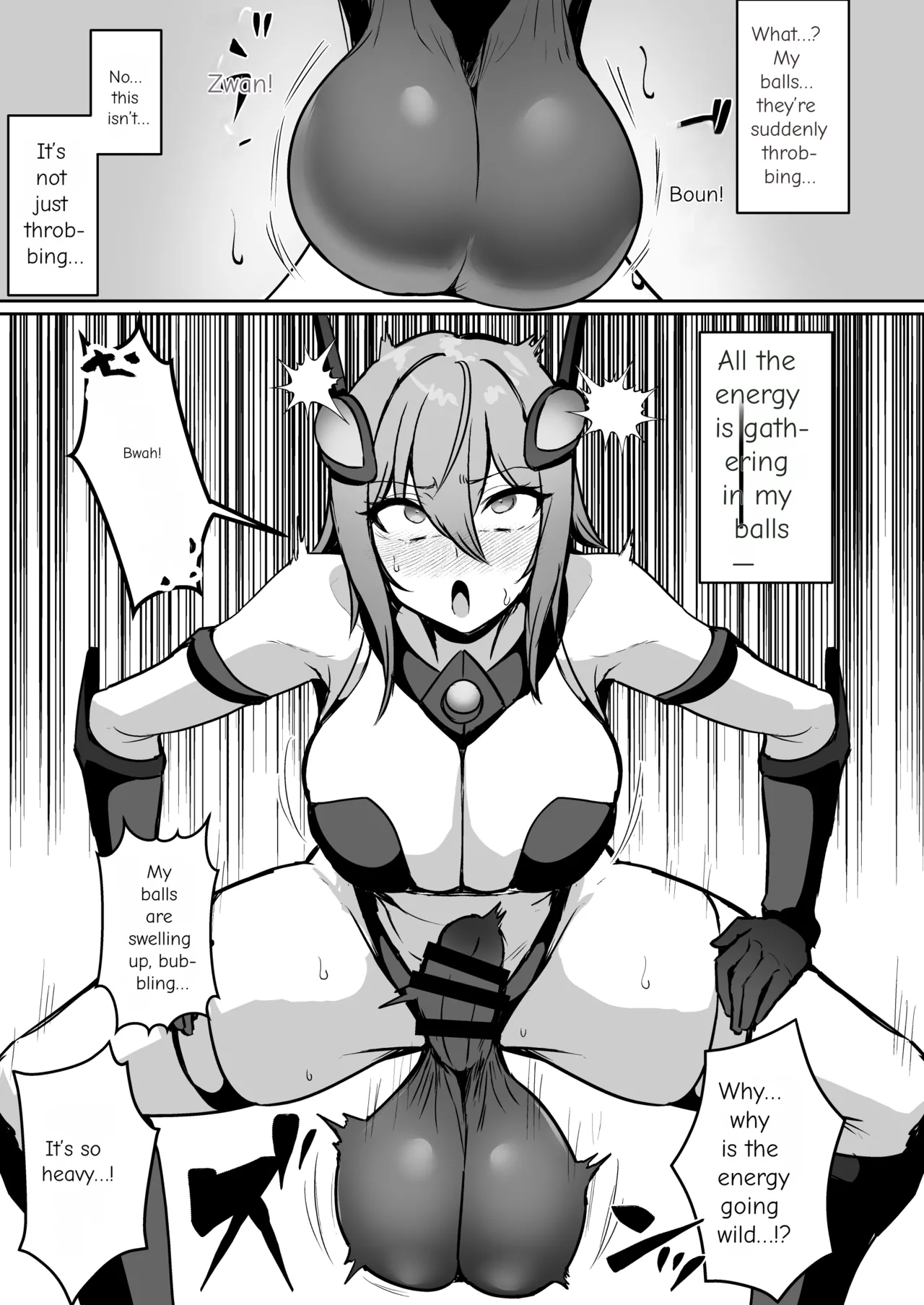 [Suichuu White (Calpish)]Seigi no Futanari Hiroin Futaboshi Kamihime Elixir Kyotama-ka Haiboku[English] [MTL] Page 8