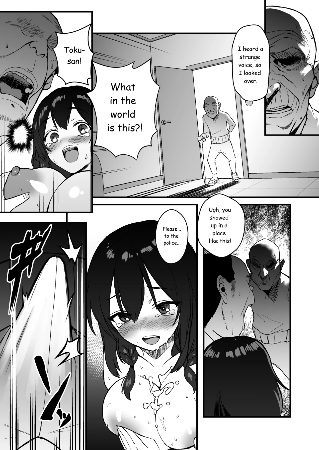 [Doushoku (Gen)]Jinsei Shuuryou Arbeit ~Kyonyuu Shoujo wa Sekuhara Tenchou ni Haramasareru~[English] [MTL] [Digital] Page 34