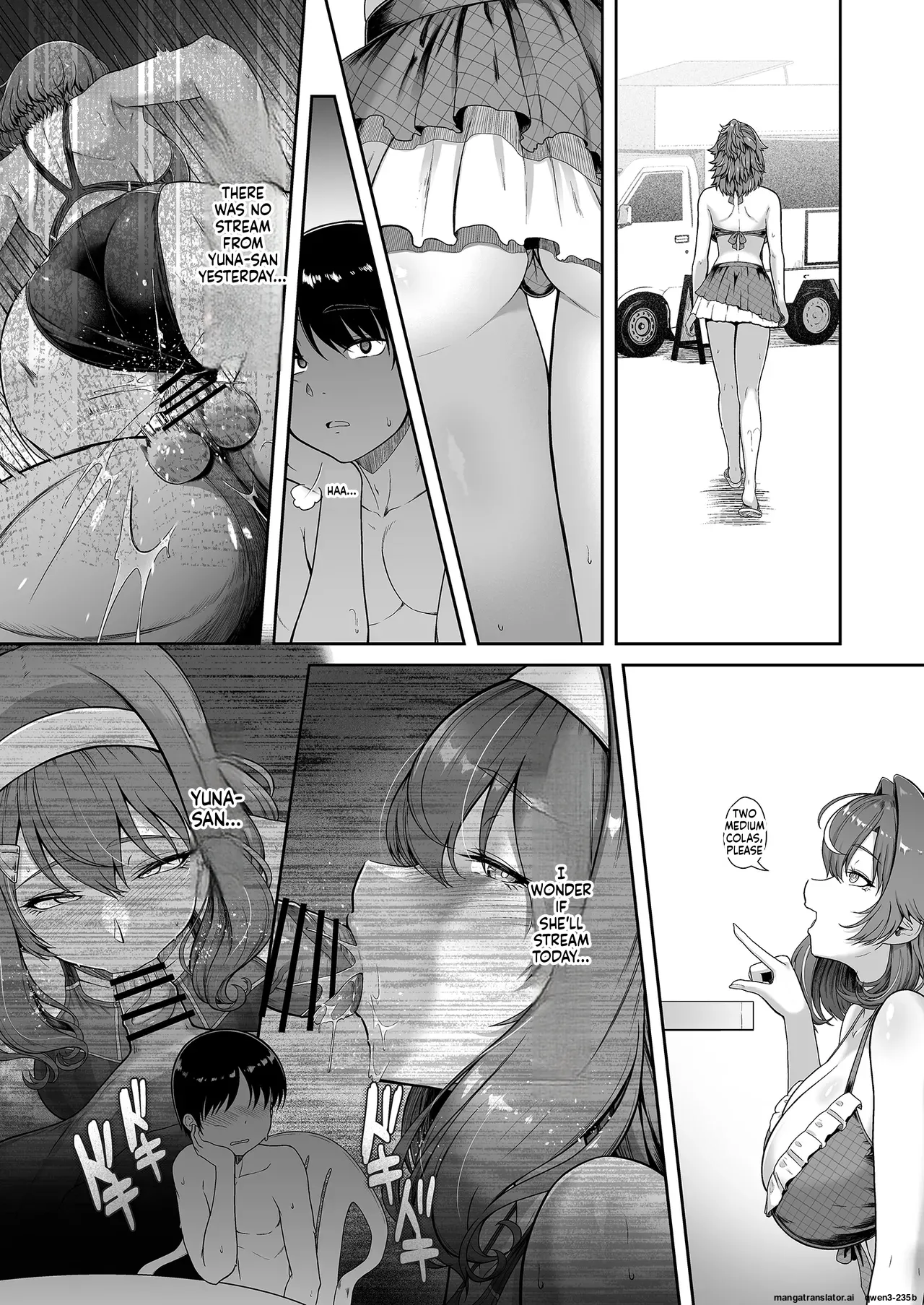 [8cm (Hassen)]Rental Suieibu Kanojo 4[English] [MTL] [Digital] Page 8