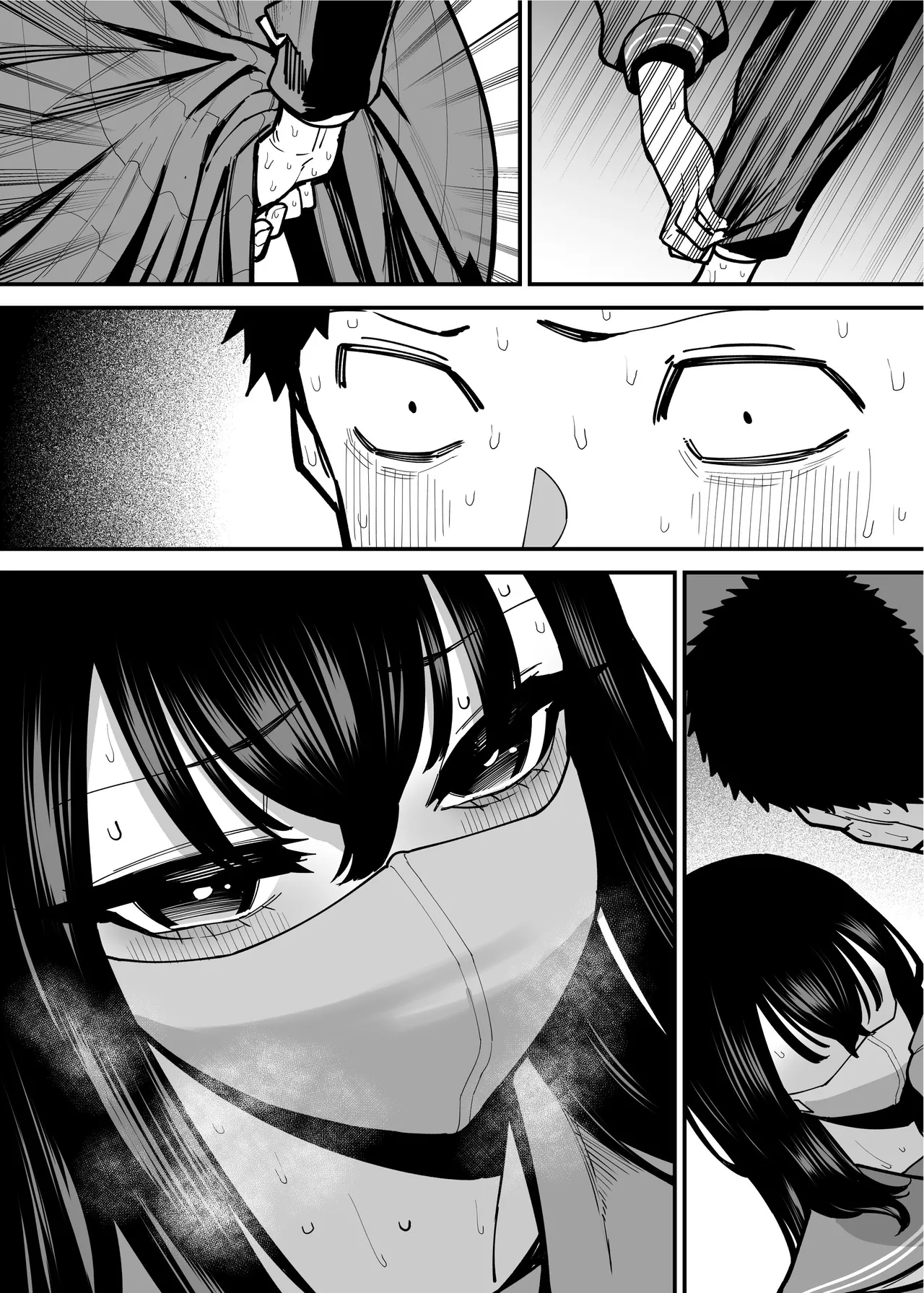 [Takashima]Maiasa Tsuukin Densha de Chijo ni Nerawareteimasu. | I am targeted by a perverted woman every morning on the commuter train.[English] [ Solid Rose] Page 47
