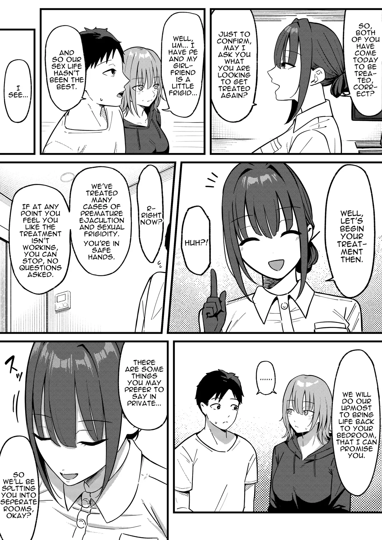 [Shirasudon]Sex Koujou Seikan Clinic! | Sexual Enhancement Clinic![English] [Darg777 Translations] Page 6
