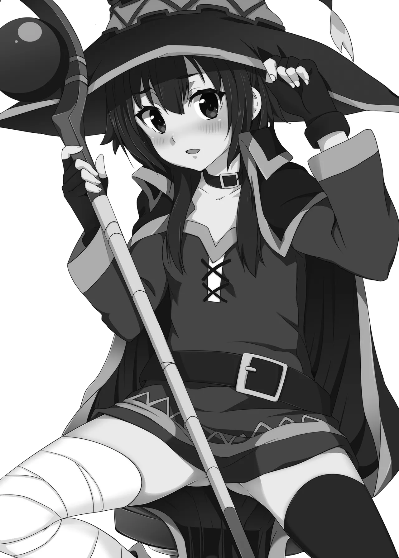 [Nikoushikou (Nekosaki Aoi)]Kono Megumin ni Karei na Bakusha o! 01(Kono Subarashii Sekai ni Syukufuku o!) [Digital] Page 2