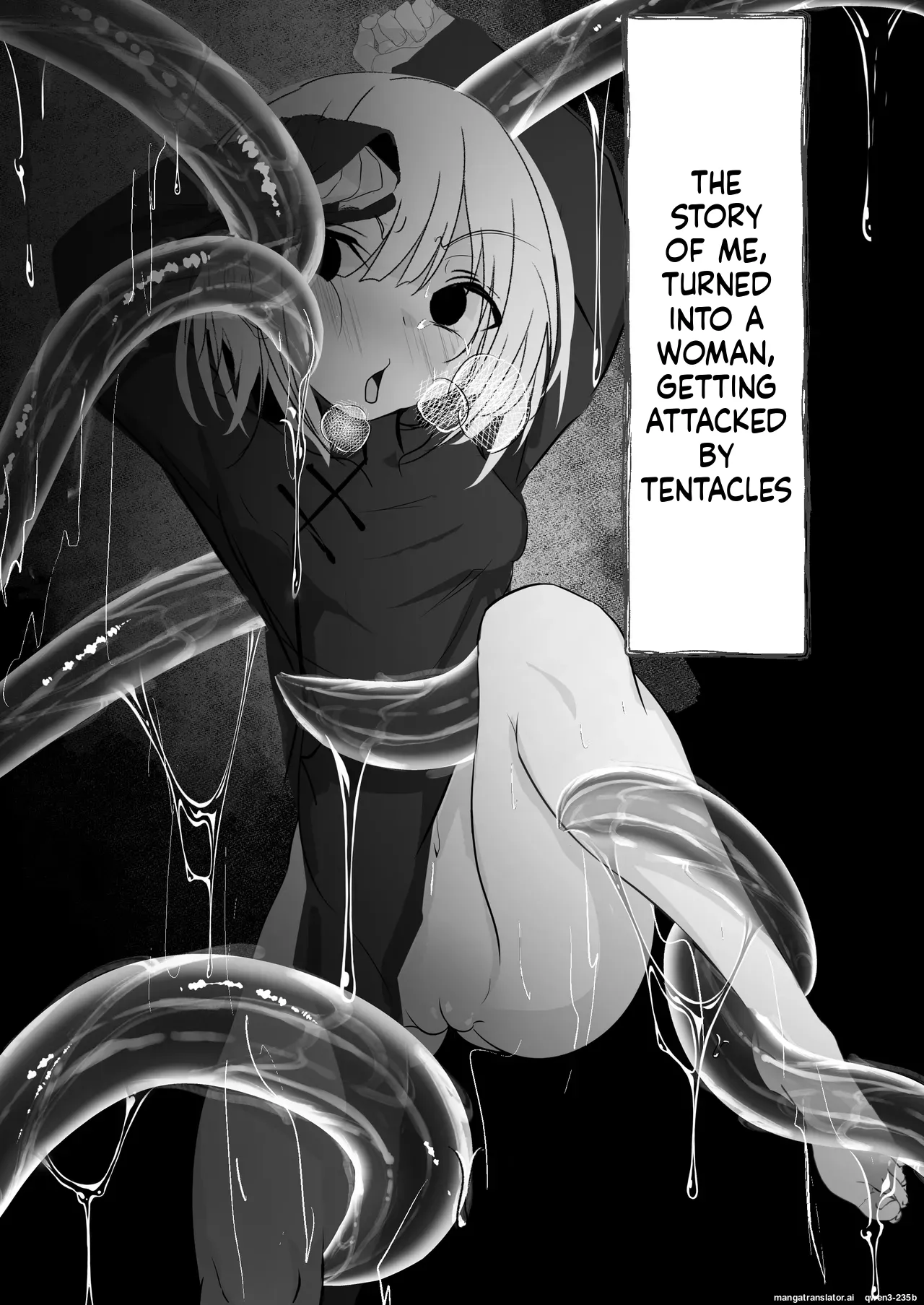 [Hatome Honpo (Hatome)]Nyotaika shita Ore ga Shokushu ni Osowarete Shimau Ohanashi(SCANMTL) Page 1