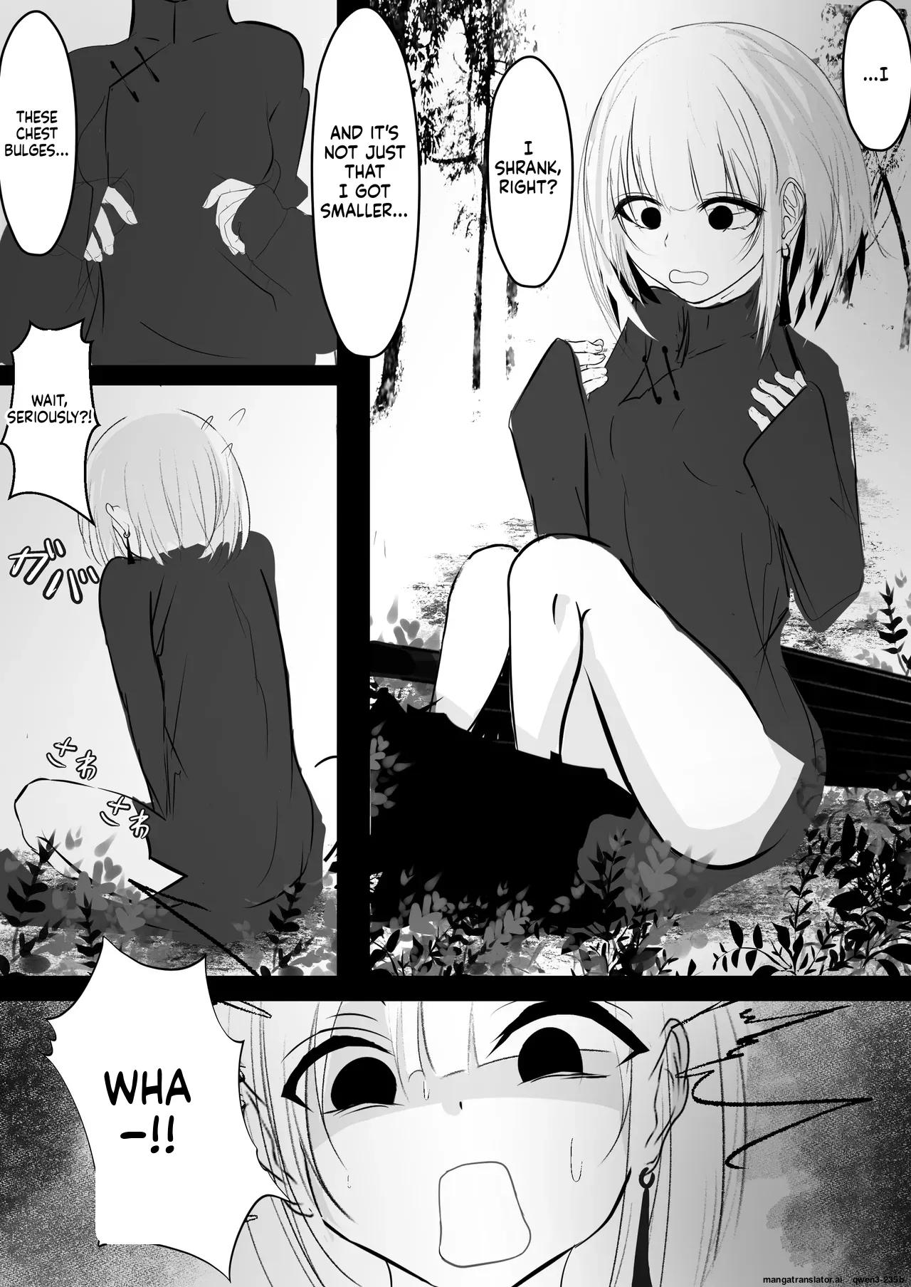 [Hatome Honpo (Hatome)]Nyotaika shita Ore ga Shokushu ni Osowarete Shimau Ohanashi(SCANMTL) Page 12