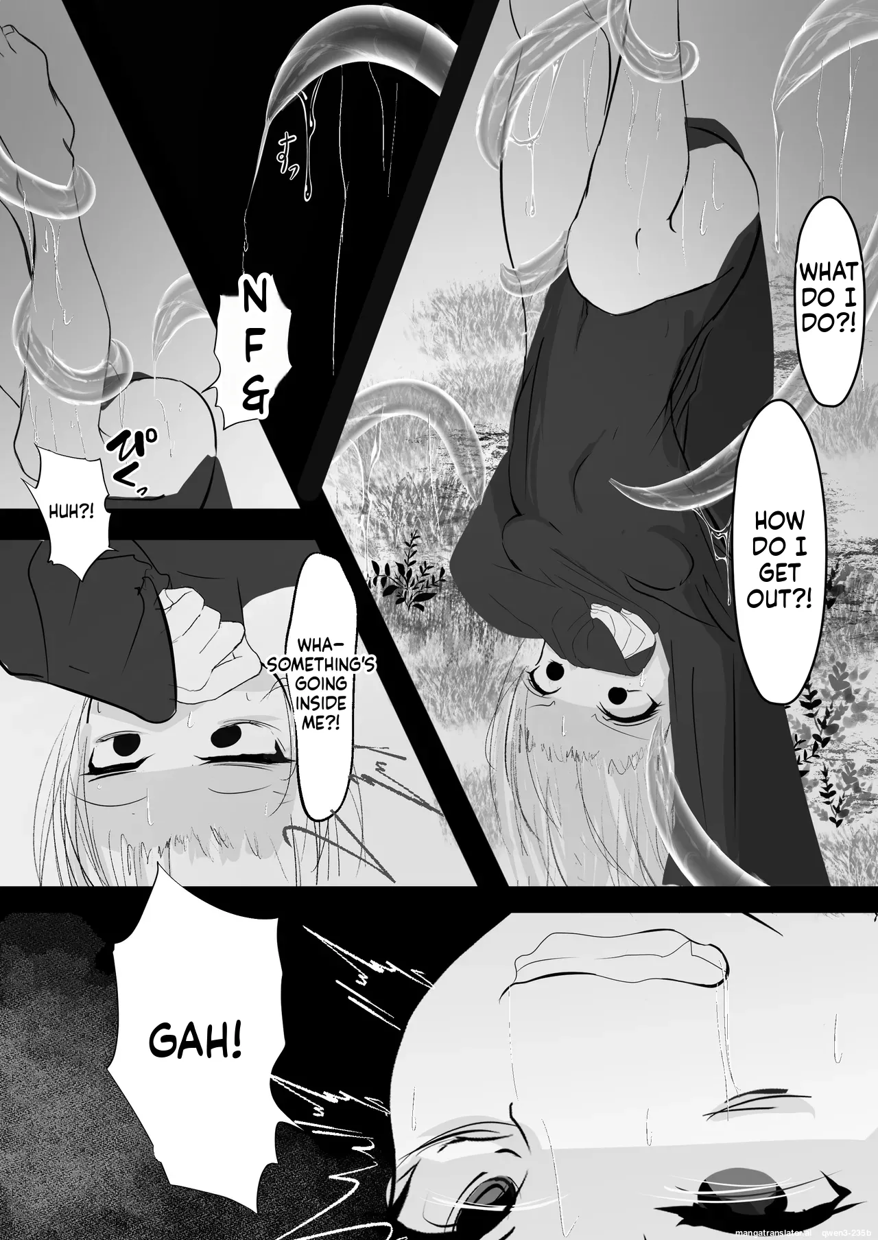 [Hatome Honpo (Hatome)]Nyotaika shita Ore ga Shokushu ni Osowarete Shimau Ohanashi(SCANMTL) Page 17