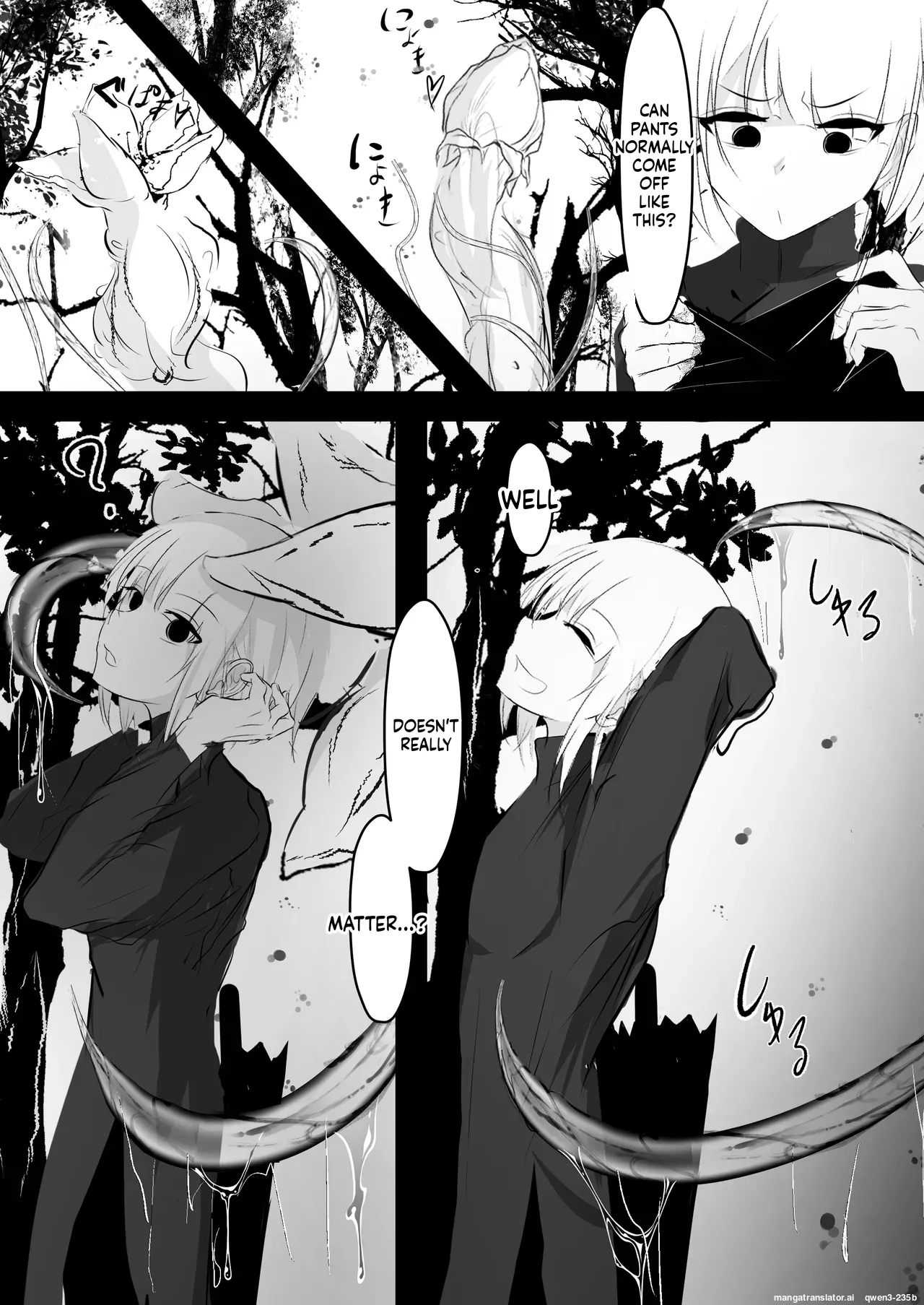 [Hatome Honpo (Hatome)]Nyotaika shita Ore ga Shokushu ni Osowarete Shimau Ohanashi(SCANMTL) Page 5