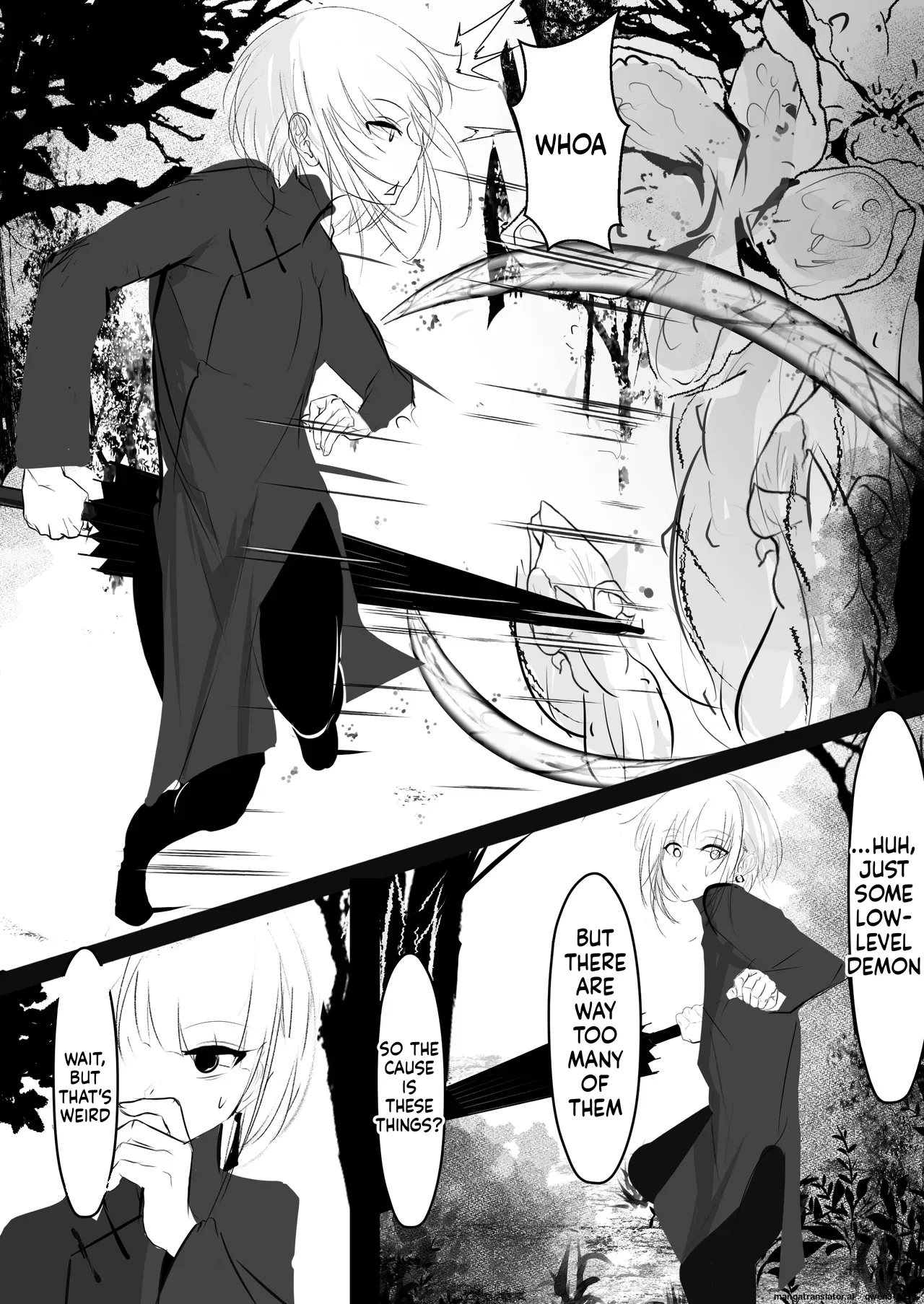 [Hatome Honpo (Hatome)]Nyotaika shita Ore ga Shokushu ni Osowarete Shimau Ohanashi(SCANMTL) Page 6