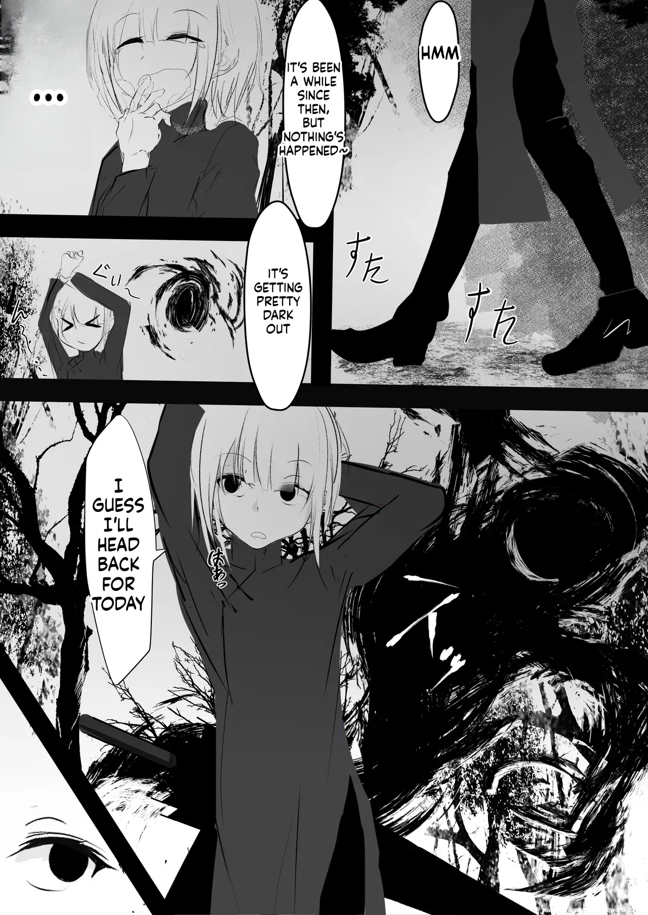 [Hatome Honpo (Hatome)]Nyotaika shita Ore ga Shokushu ni Osowarete Shimau Ohanashi(SCANMTL) Page 9