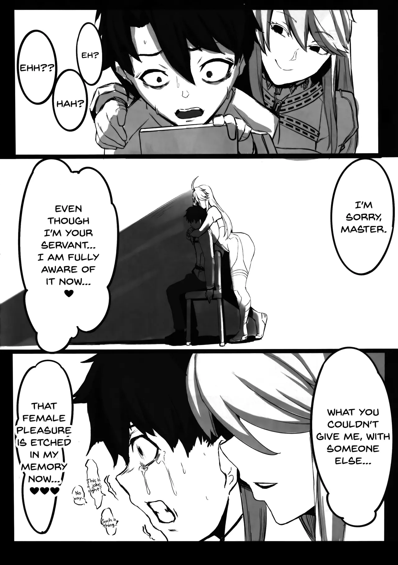 (C102) [Tomokiya (Tomoki)]Hoshi, Nikuyoku ni Ochi Shizumu - My master... do you want to do "fusion" with me?(Fate/Grand Order) [English] [SDTLs] Page 36