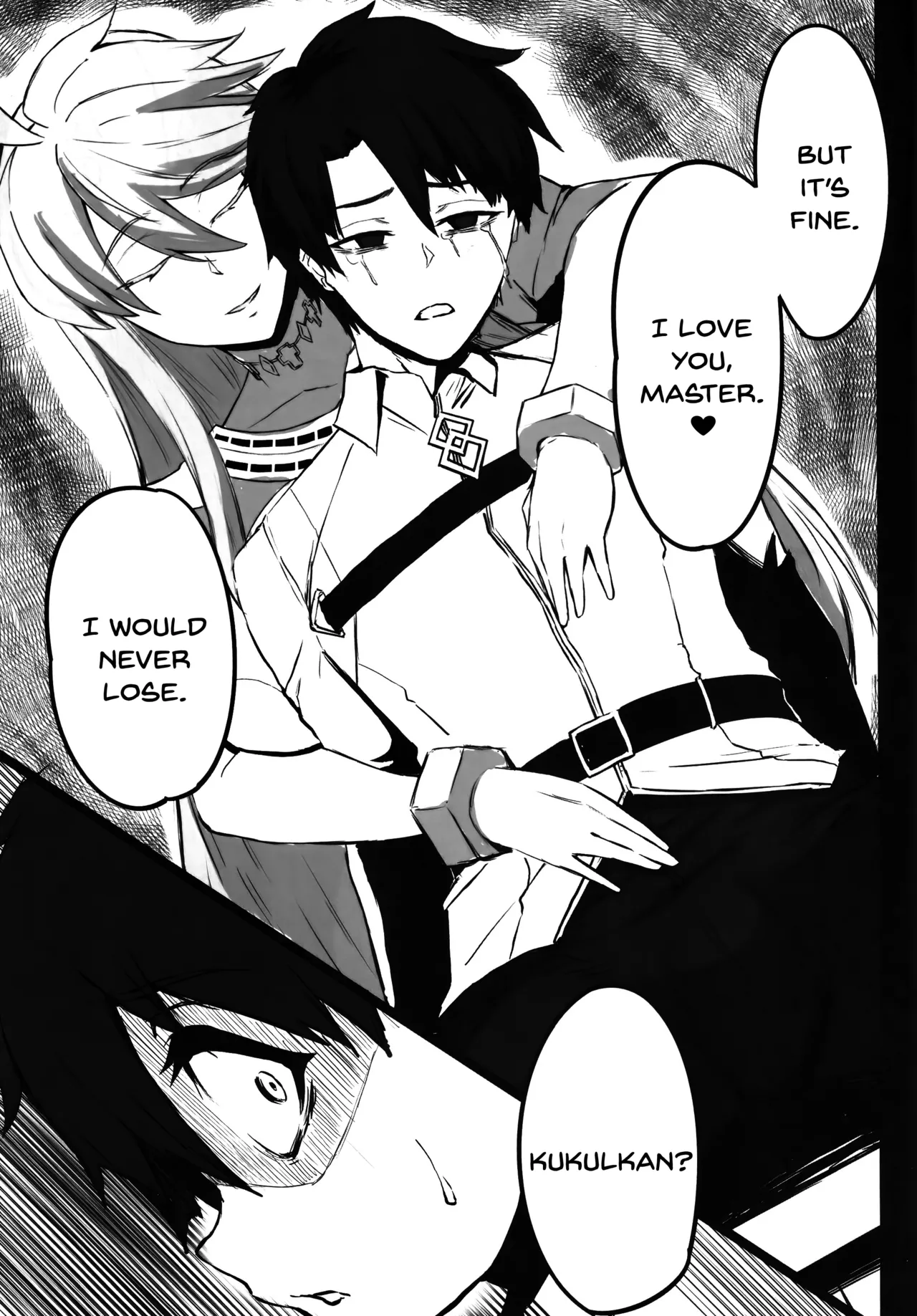(C102) [Tomokiya (Tomoki)]Hoshi, Nikuyoku ni Ochi Shizumu - My master... do you want to do "fusion" with me?(Fate/Grand Order) [English] [SDTLs] Page 37