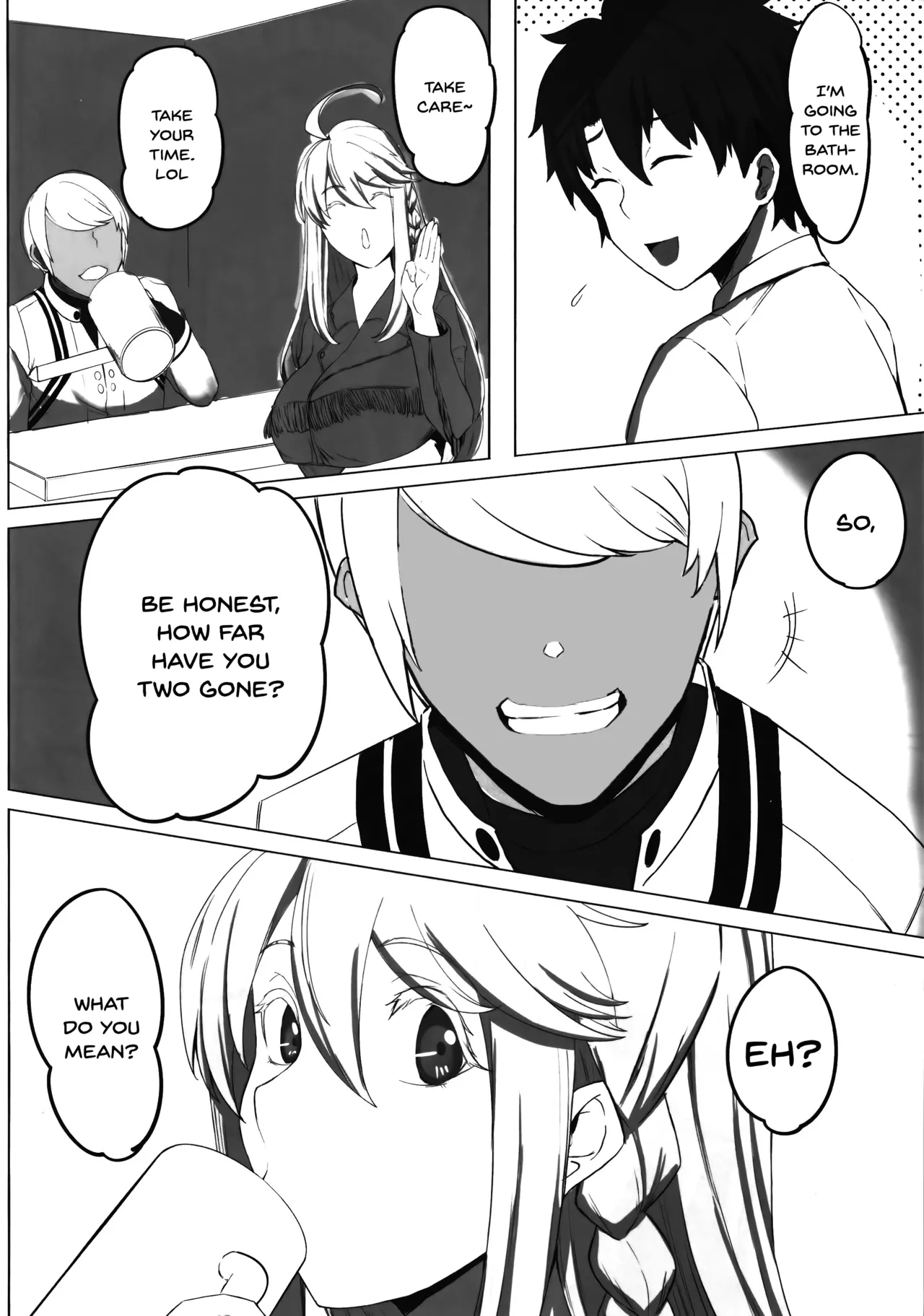 (C102) [Tomokiya (Tomoki)]Hoshi, Nikuyoku ni Ochi Shizumu - My master... do you want to do "fusion" with me?(Fate/Grand Order) [English] [SDTLs] Page 6