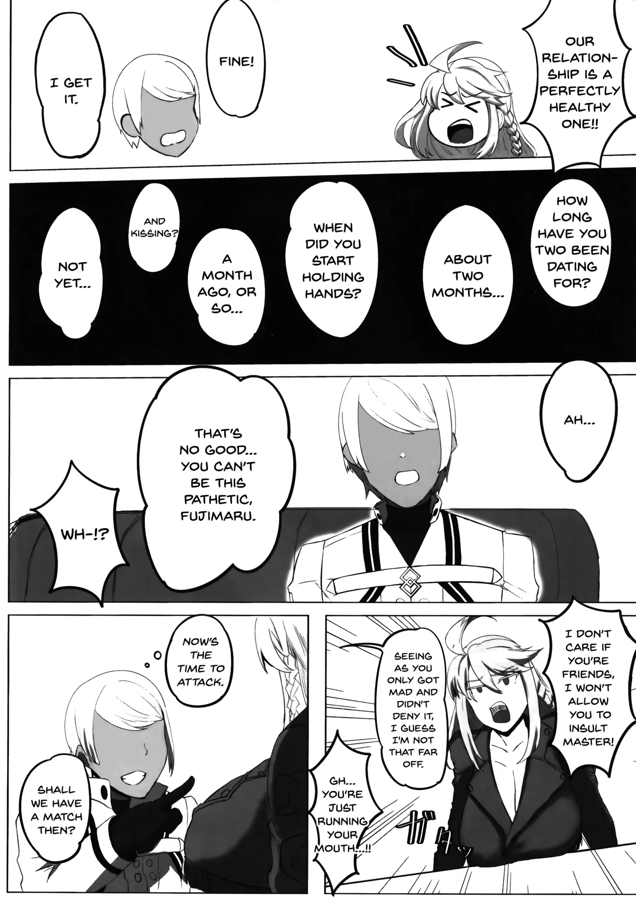 (C102) [Tomokiya (Tomoki)]Hoshi, Nikuyoku ni Ochi Shizumu - My master... do you want to do "fusion" with me?(Fate/Grand Order) [English] [SDTLs] Page 8