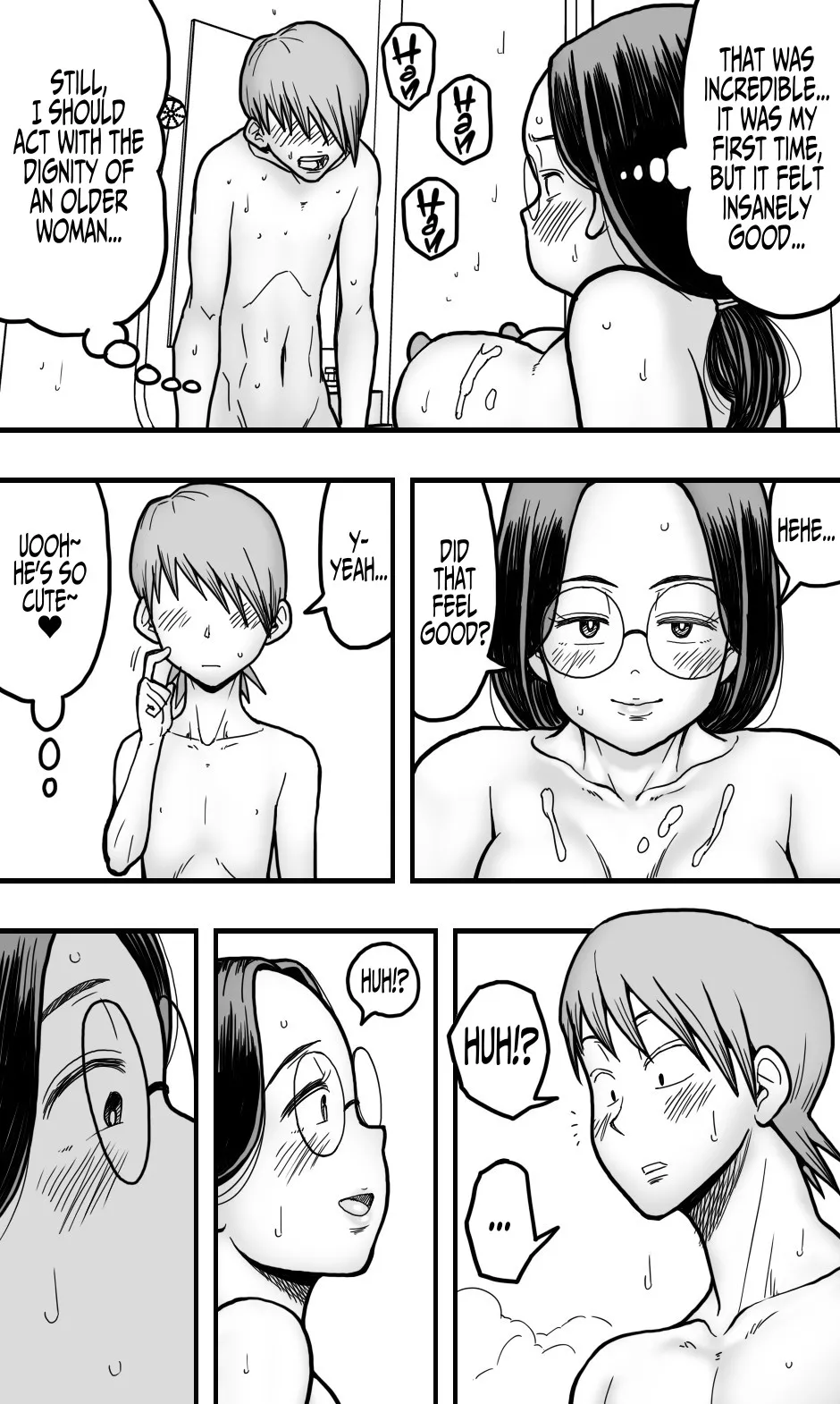 [Polbockle]A Plain Late 30's Virgin Aunt Gives In To Lust For Rude Nephew[English] [Iulius] Page 27