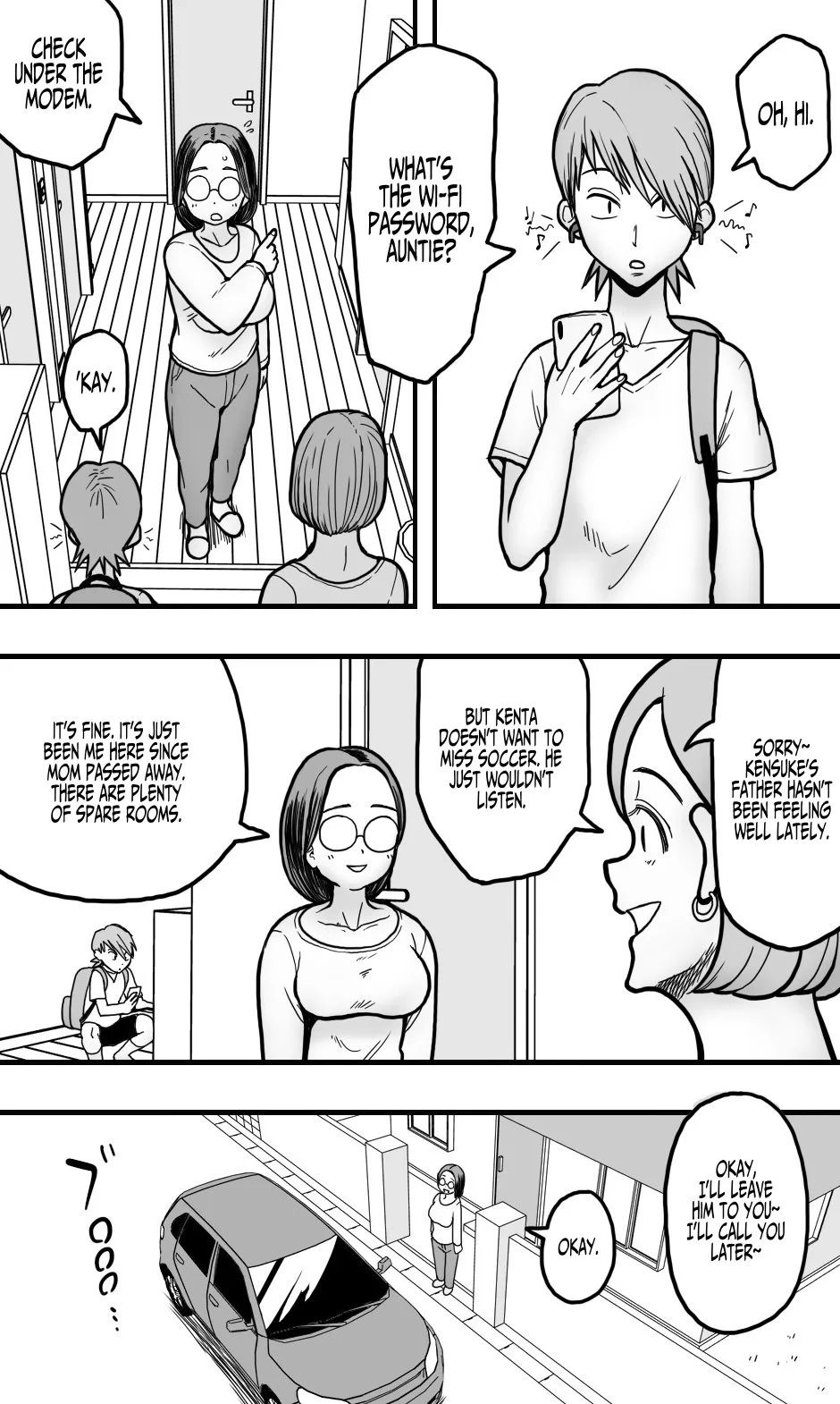 [Polbockle]A Plain Late 30's Virgin Aunt Gives In To Lust For Rude Nephew[English] [Iulius] Page 4