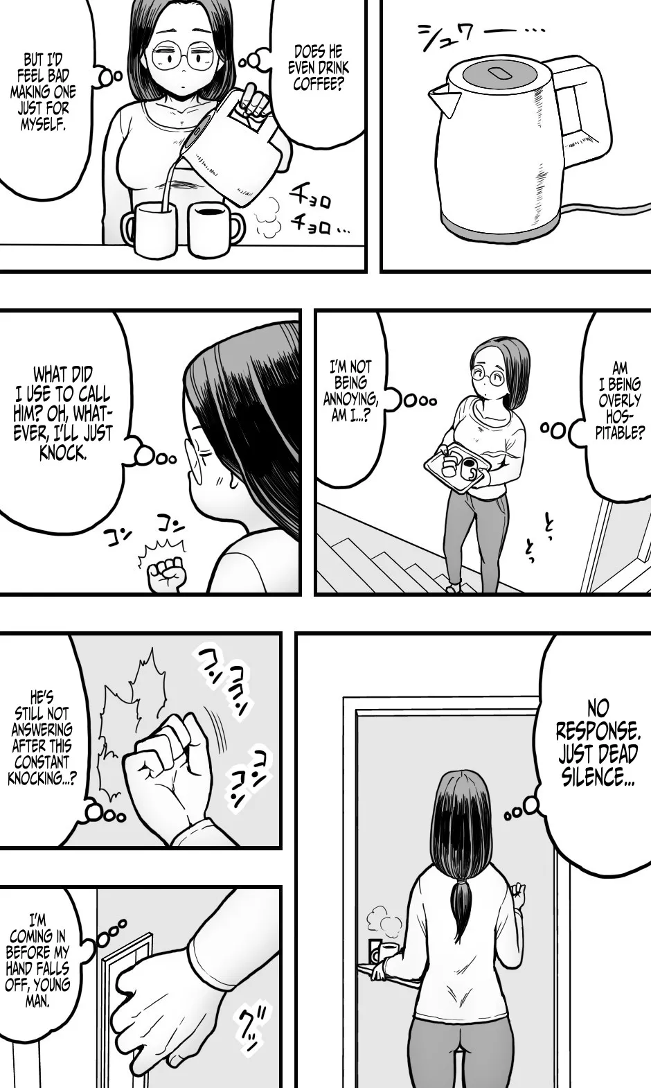 [Polbockle]A Plain Late 30's Virgin Aunt Gives In To Lust For Rude Nephew[English] [Iulius] Page 5