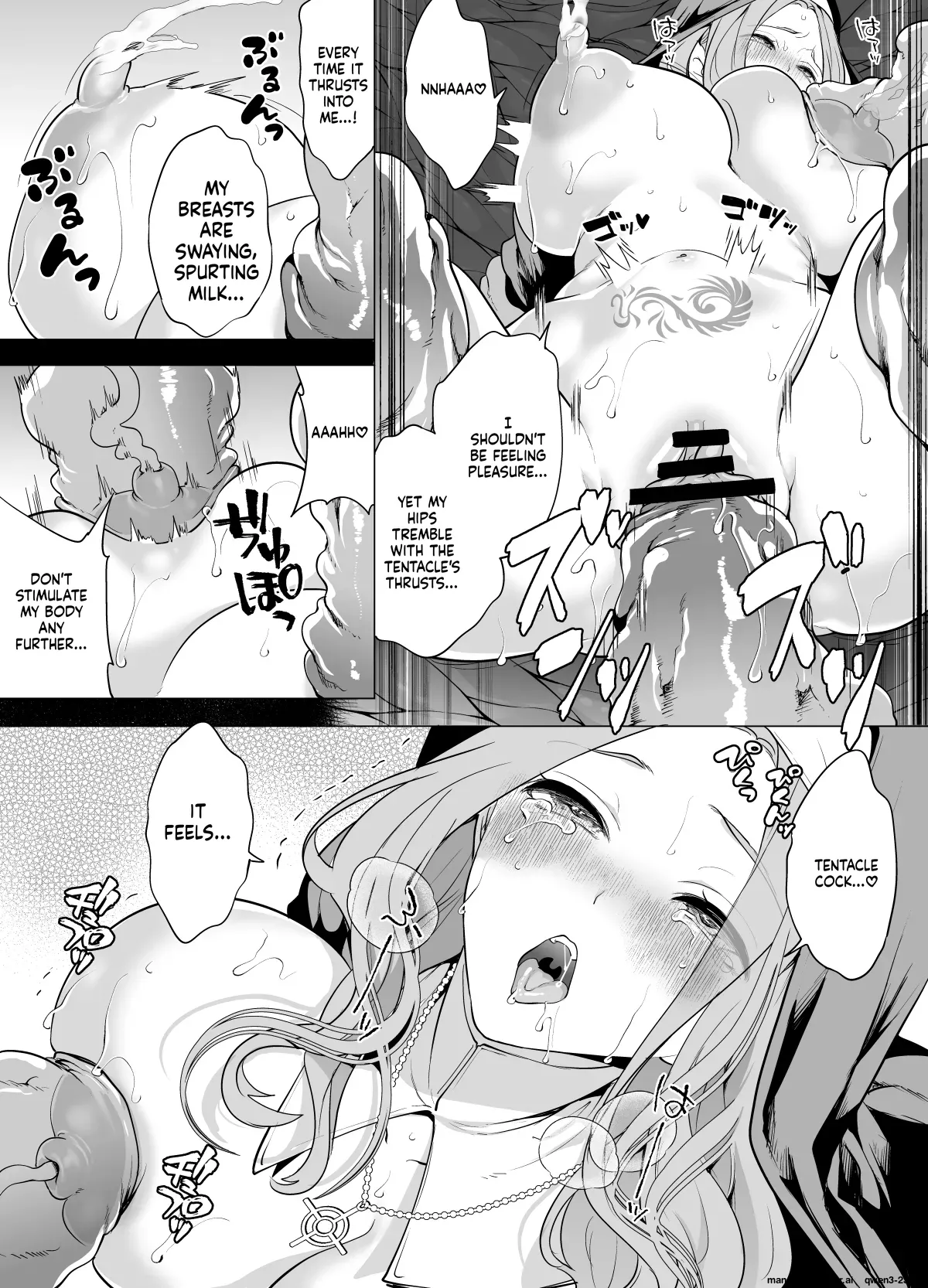 [Miyahara Ayumu]Shokushu ni Haiboku shita Seijo, Muzan[English] [SCANMTL] Page 25