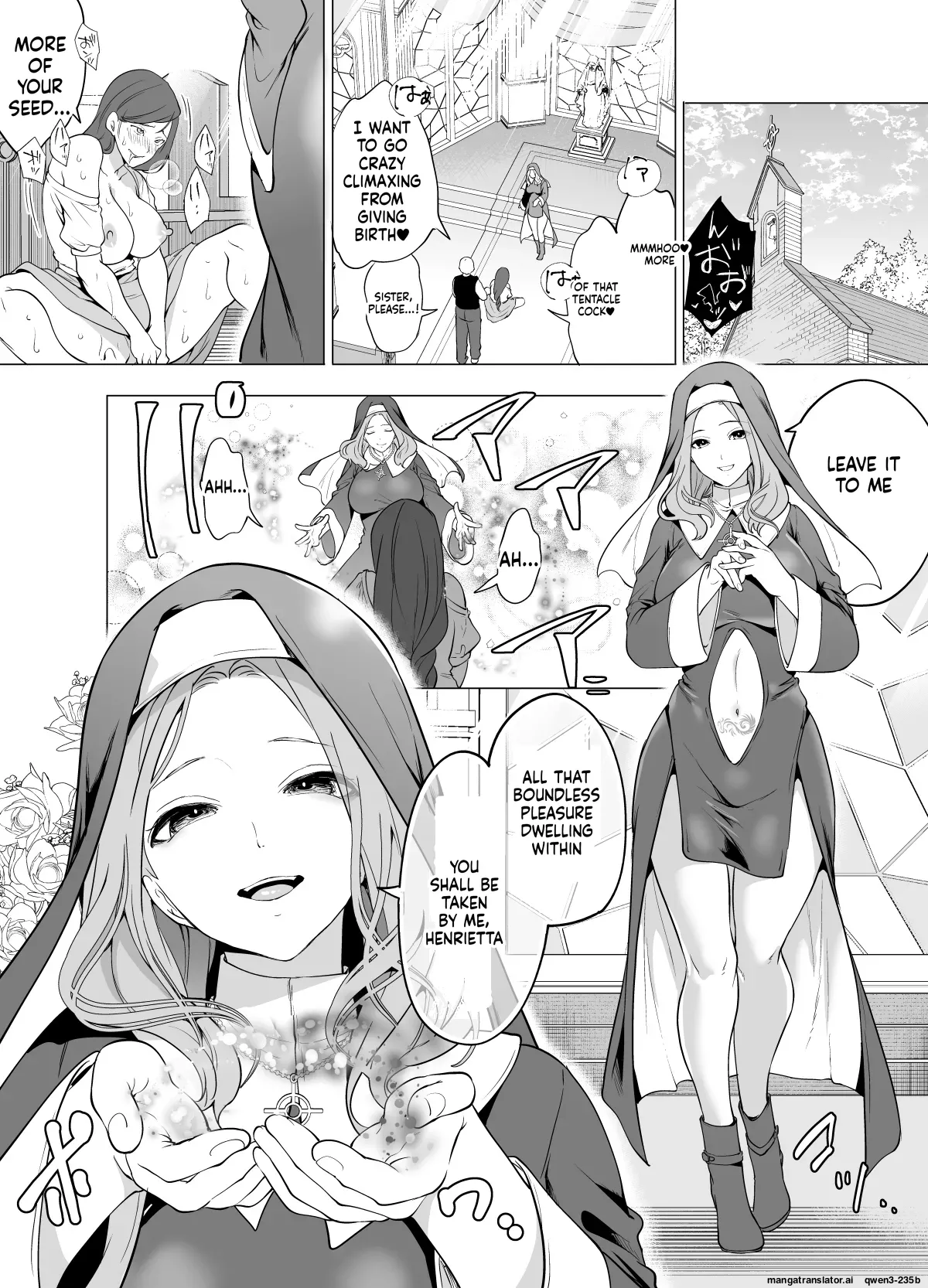 [Miyahara Ayumu]Shokushu ni Haiboku shita Seijo, Muzan[English] [SCANMTL] Page 3