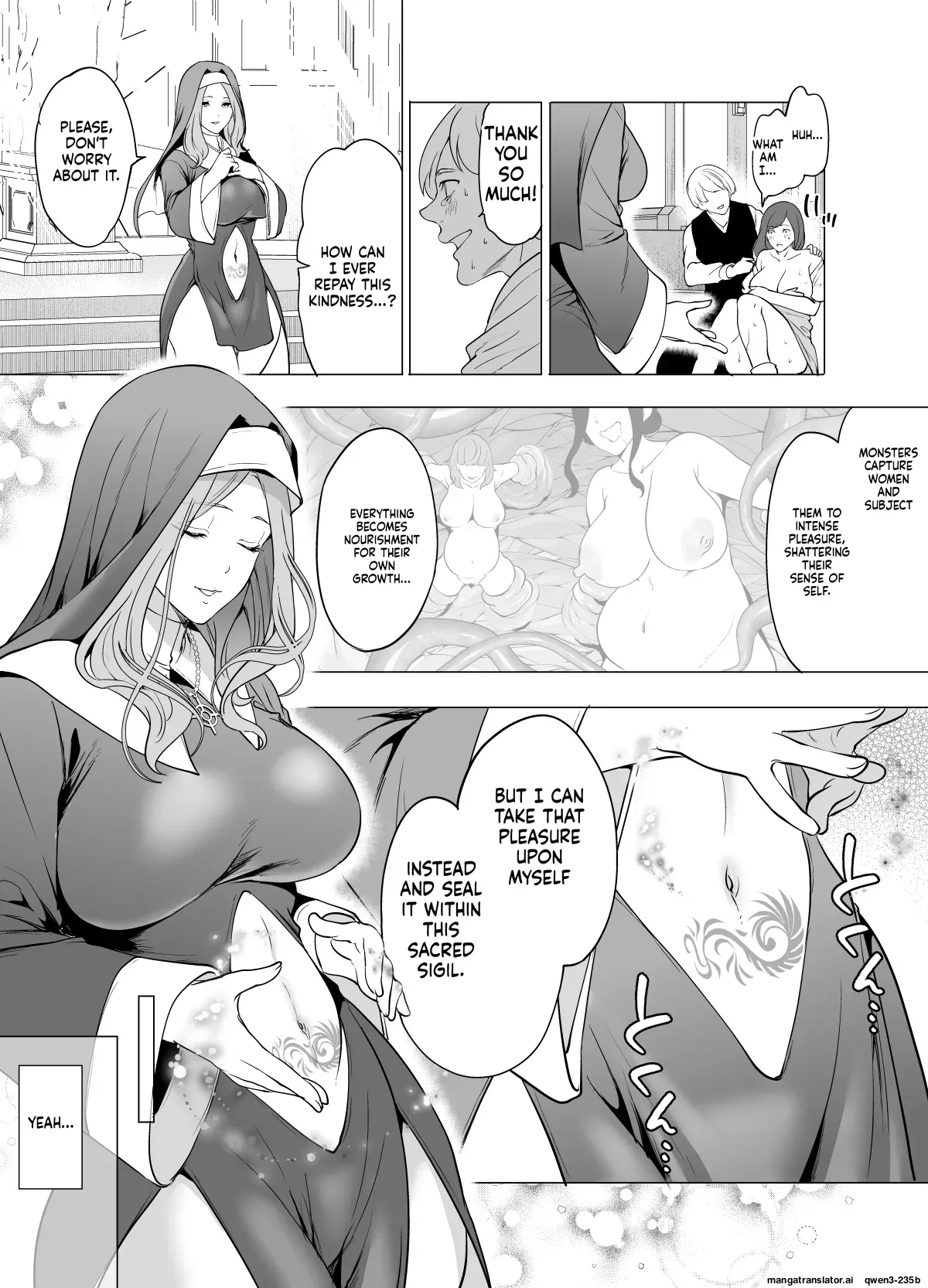 [Miyahara Ayumu]Shokushu ni Haiboku shita Seijo, Muzan[English] [SCANMTL] Page 4
