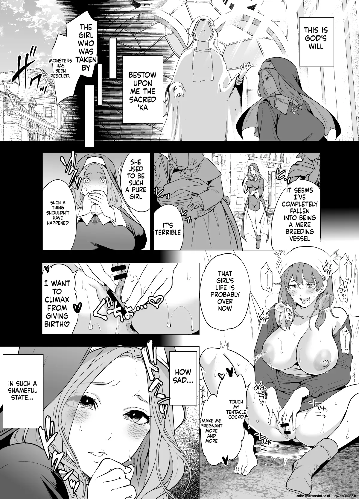 [Miyahara Ayumu]Shokushu ni Haiboku shita Seijo, Muzan[English] [SCANMTL] Page 5