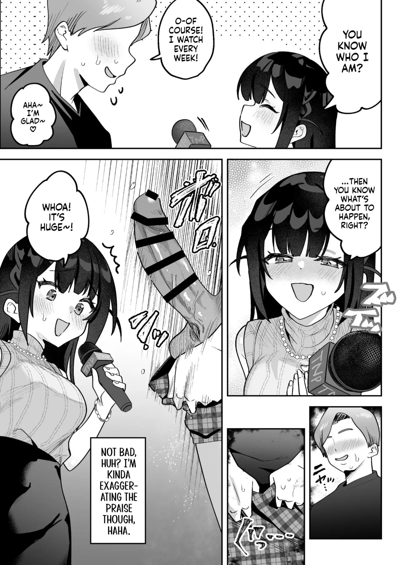 [Uzura Frontier (Mukimoto Koko)]Ochinpo Gourmet Reporter Mue-chan | Mue-Chan, Penis Gourmet Reporter[English] [gotbored] [Digital] Page 22